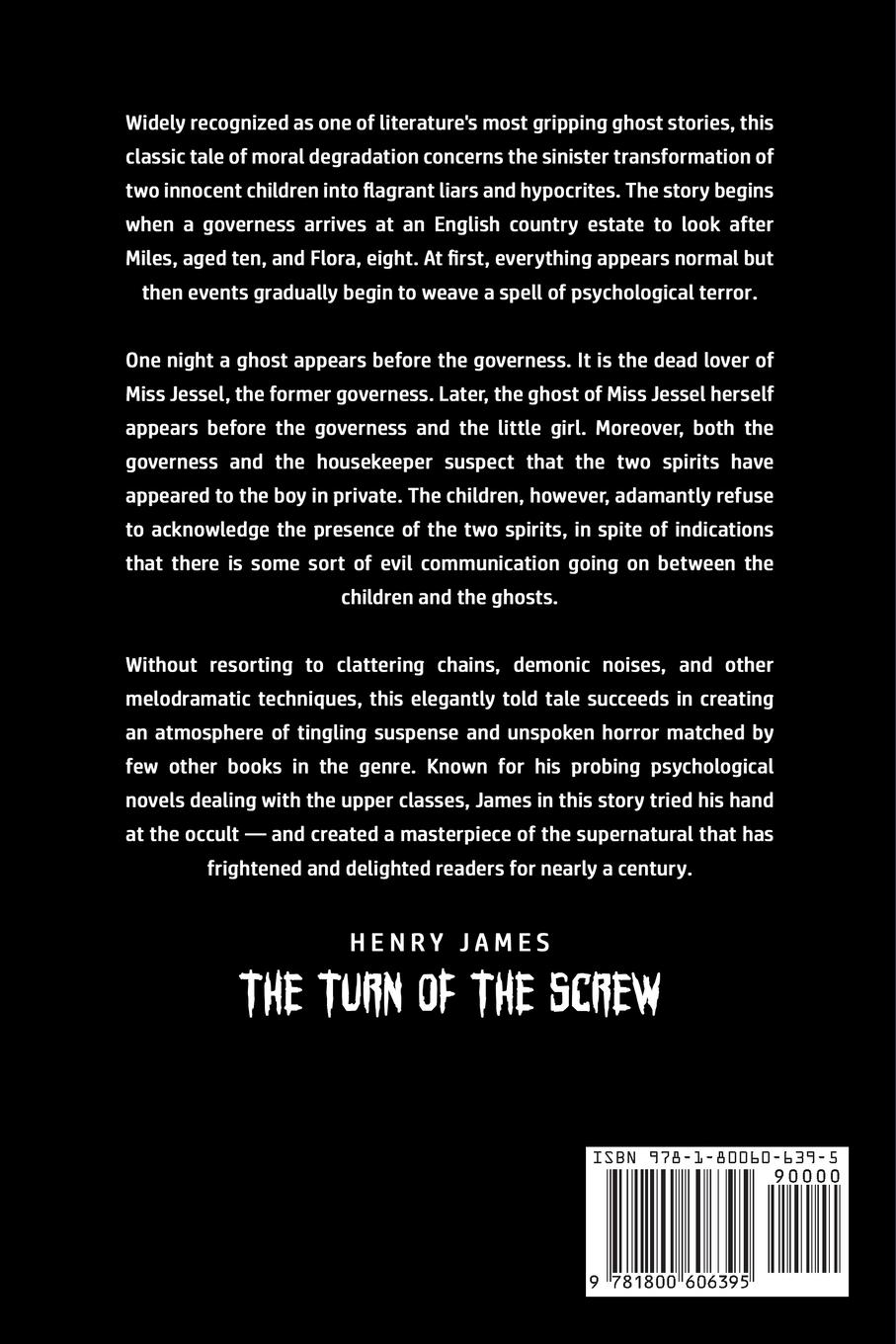 Rückseitencover The Turn of the Screw