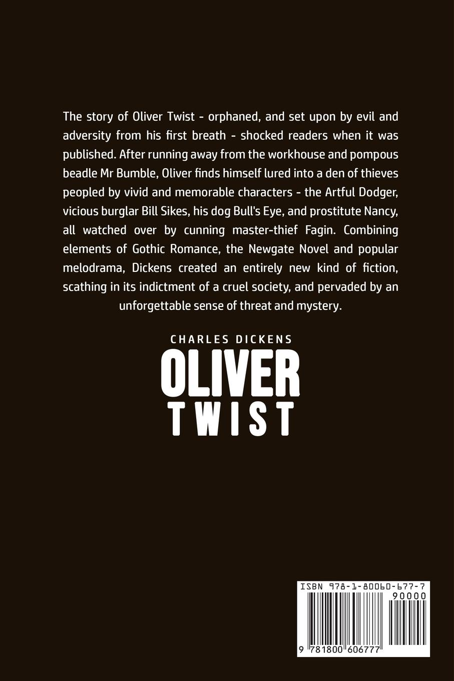 Rückseitencover Oliver Twist