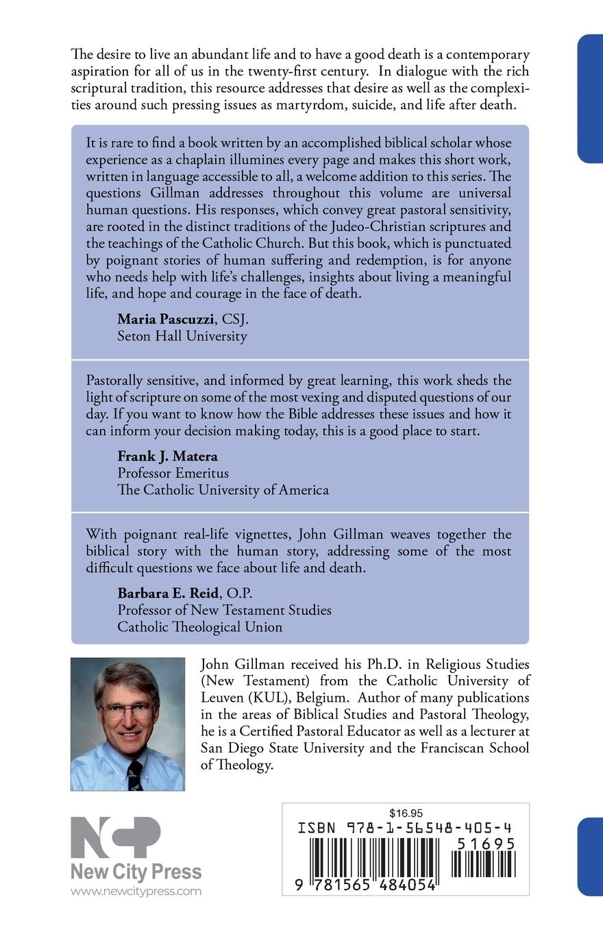 Rückseitencover What Does the Bible Say about Life and Death?