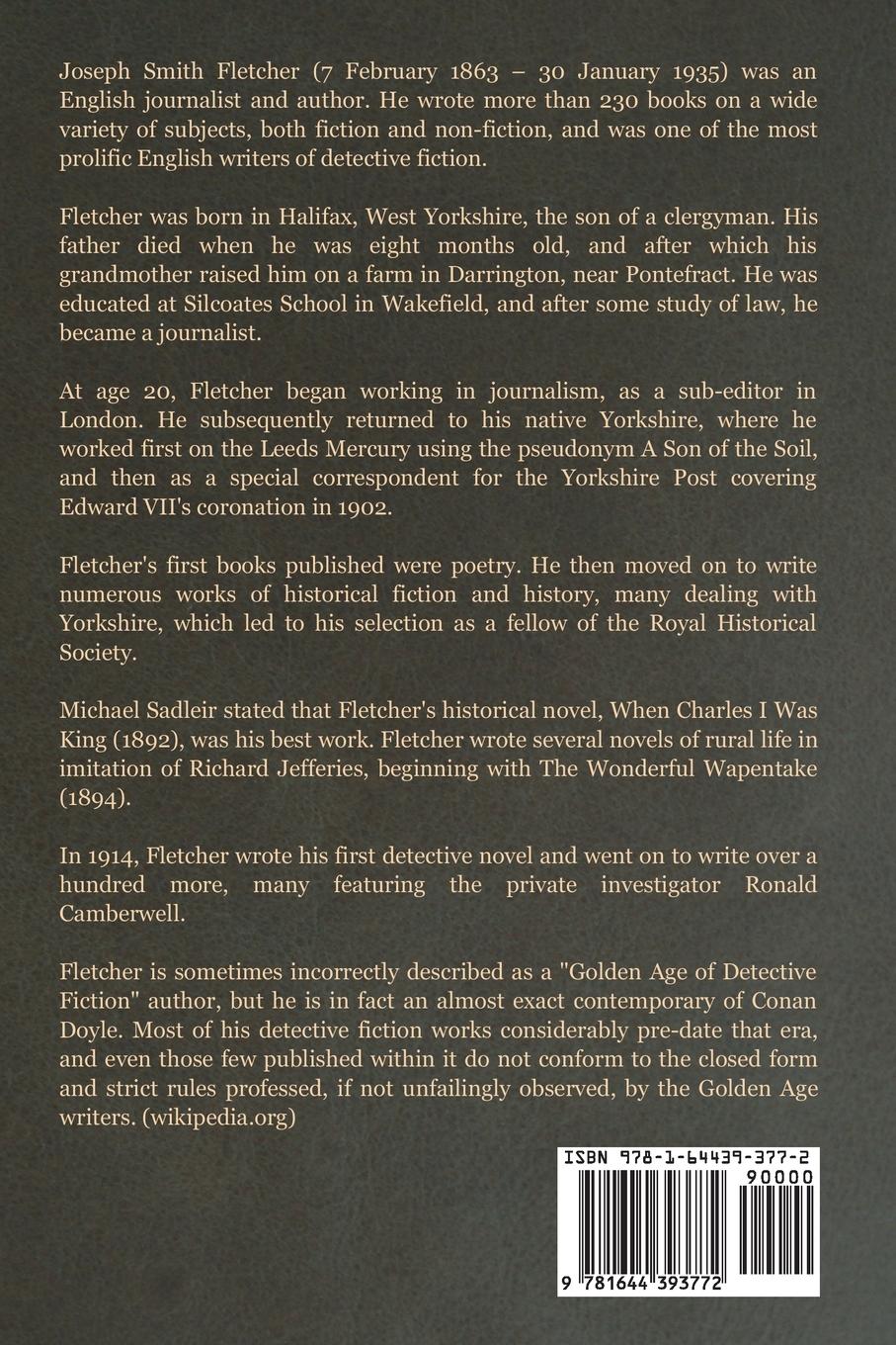 Rückseitencover The Borough Treasurer