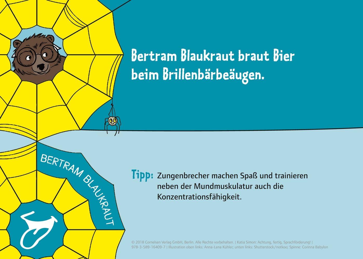 Beispielinhalt (Bild) Achtung, fertig, Sprachförderung!