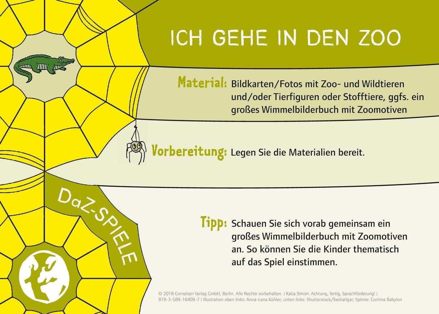 Beispielinhalt (Bild) Achtung, fertig, Sprachförderung!