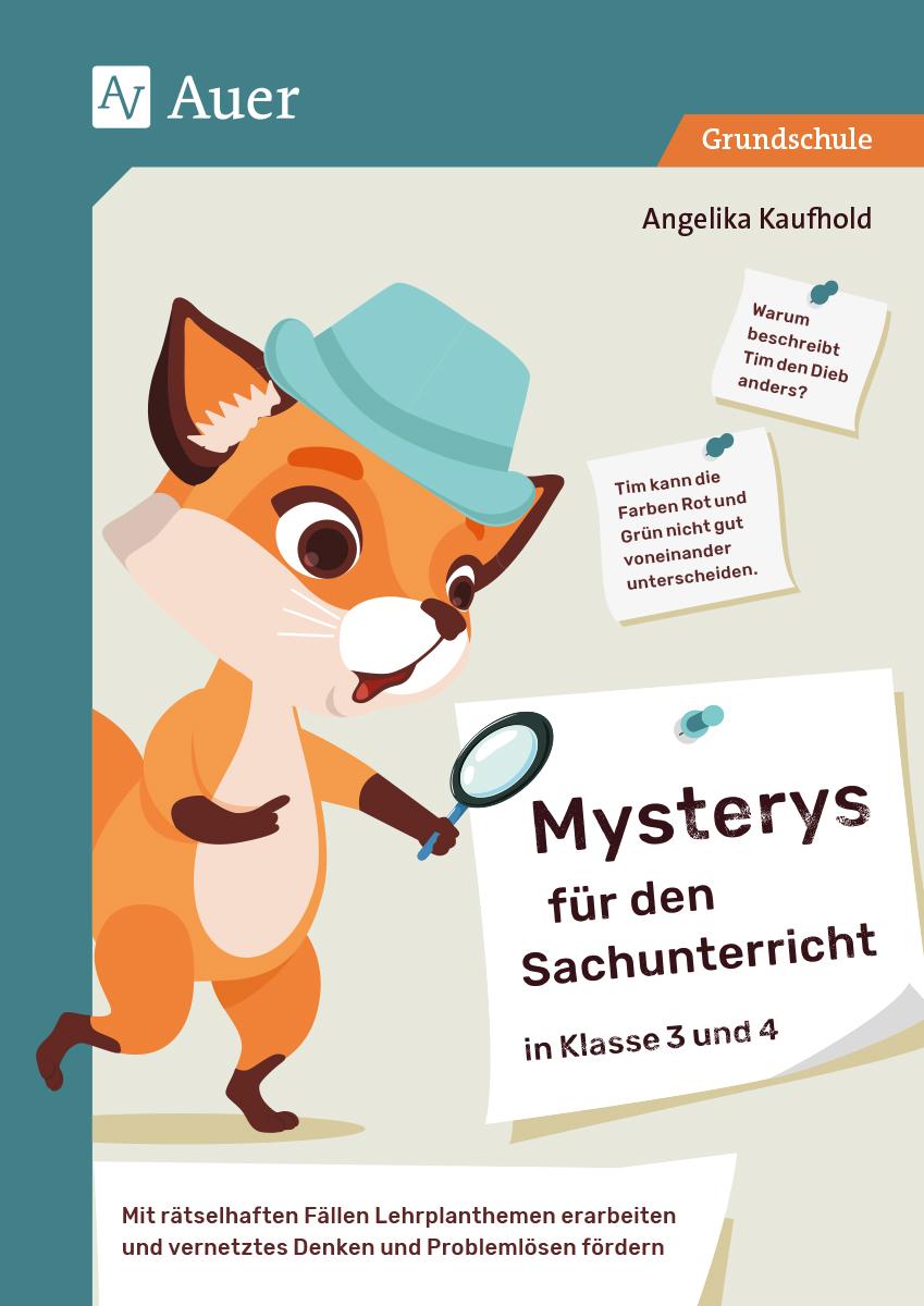 Vorderes Coverbild Mysterys für den Sachunterricht in Klasse 3 und 4