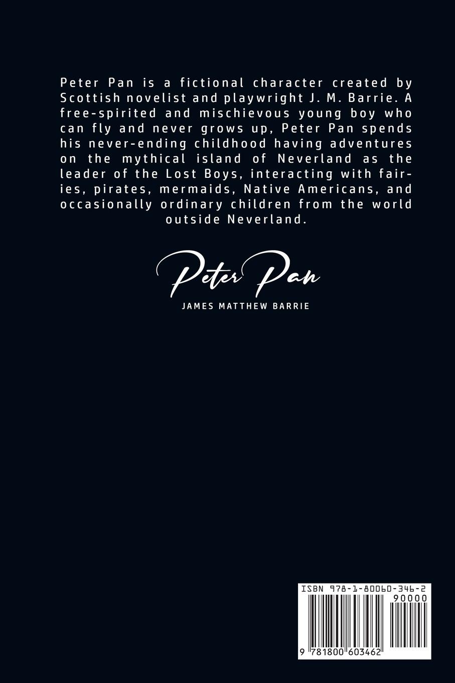 Rückseitencover Peter Pan