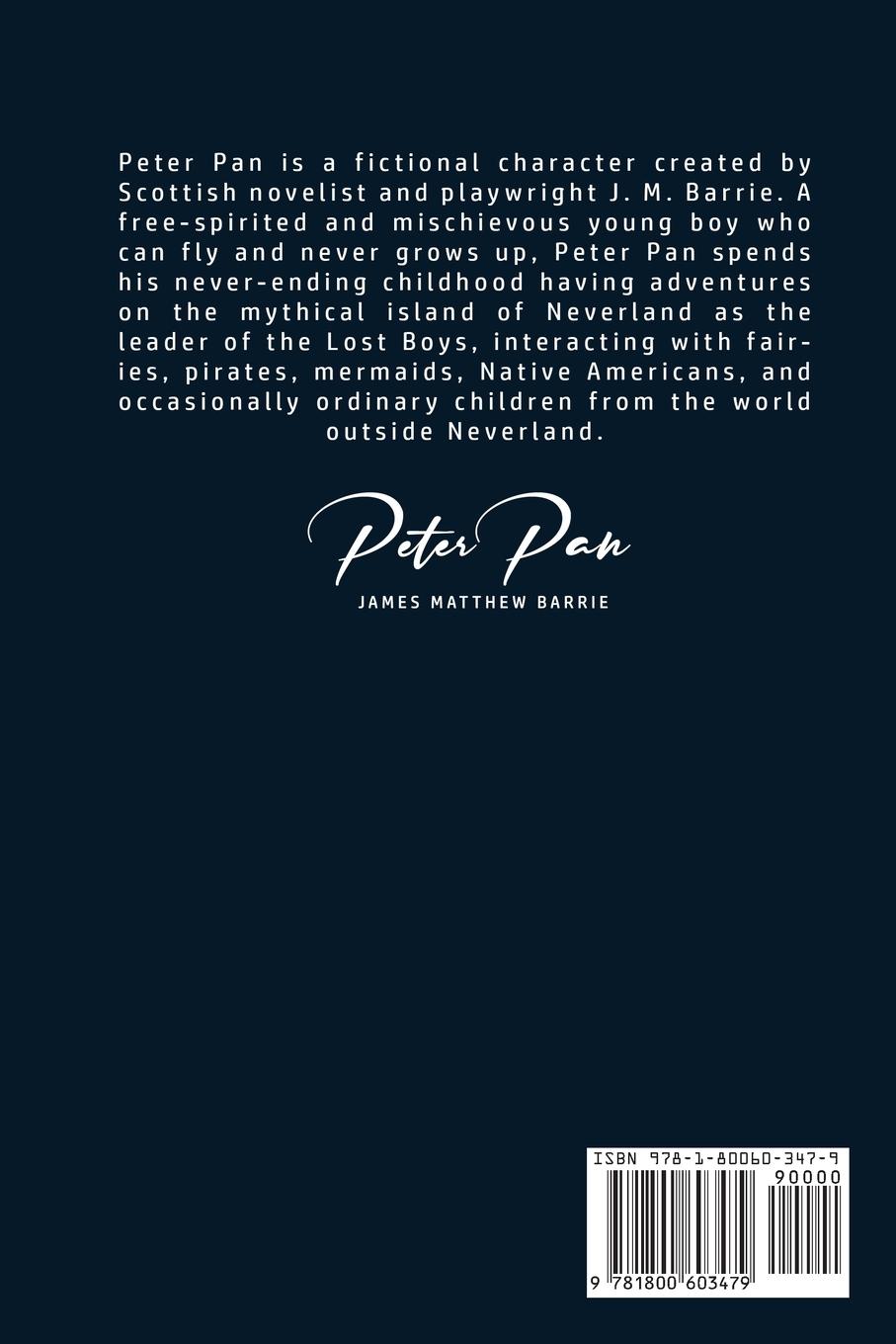 Rückseitencover Peter Pan
