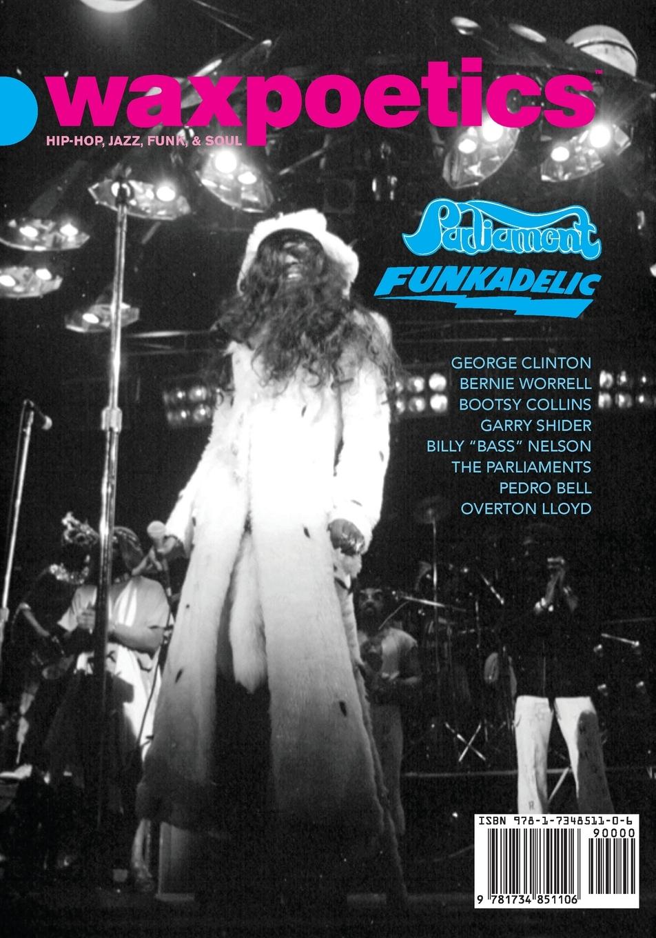 Rückseitencover Wax Poetics Issue 18 [Parliament-Funkadelic] (Paperback Reprint)