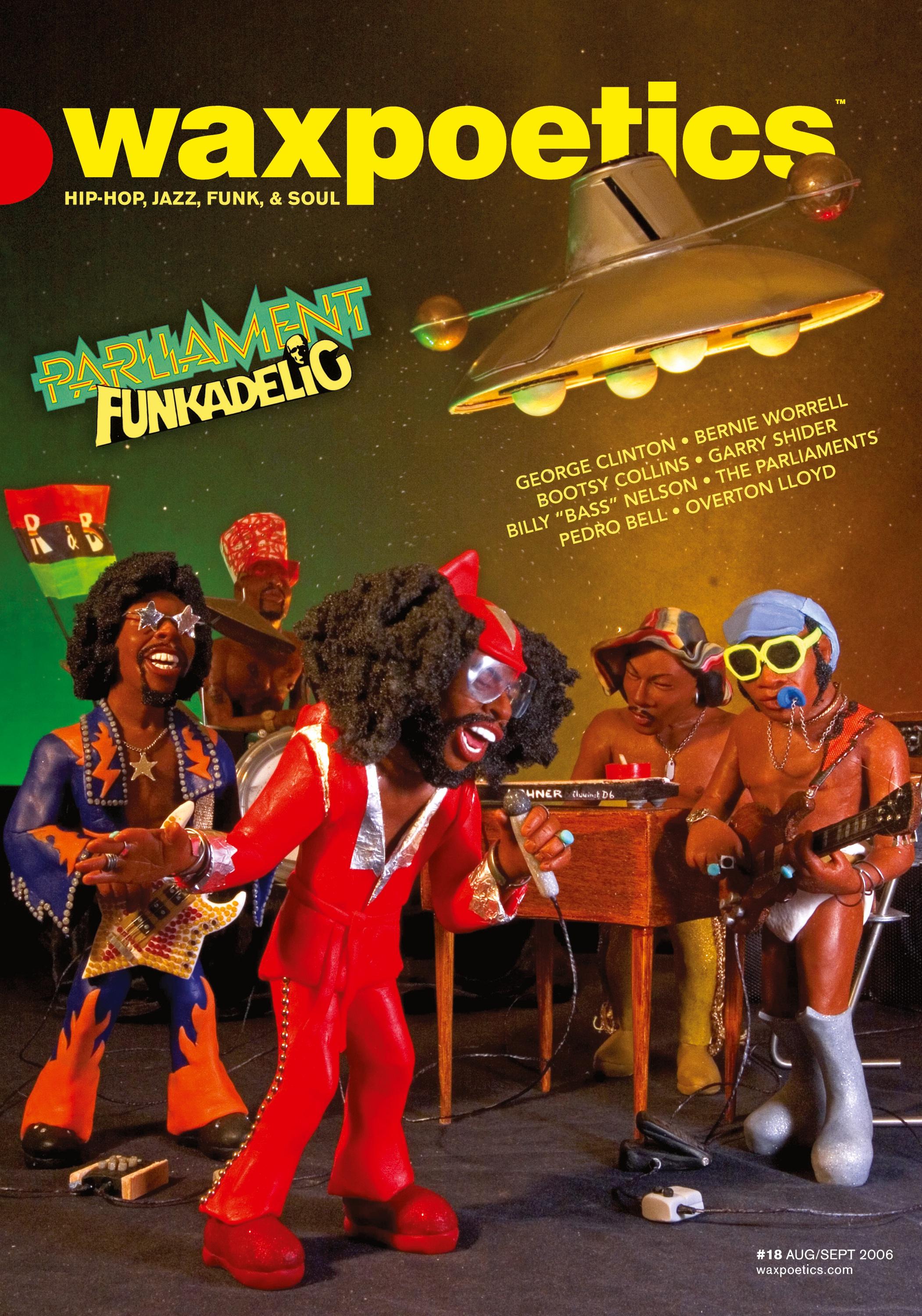 Vorderes Coverbild Wax Poetics Issue 18 [Parliament-Funkadelic] (Paperback Reprint)