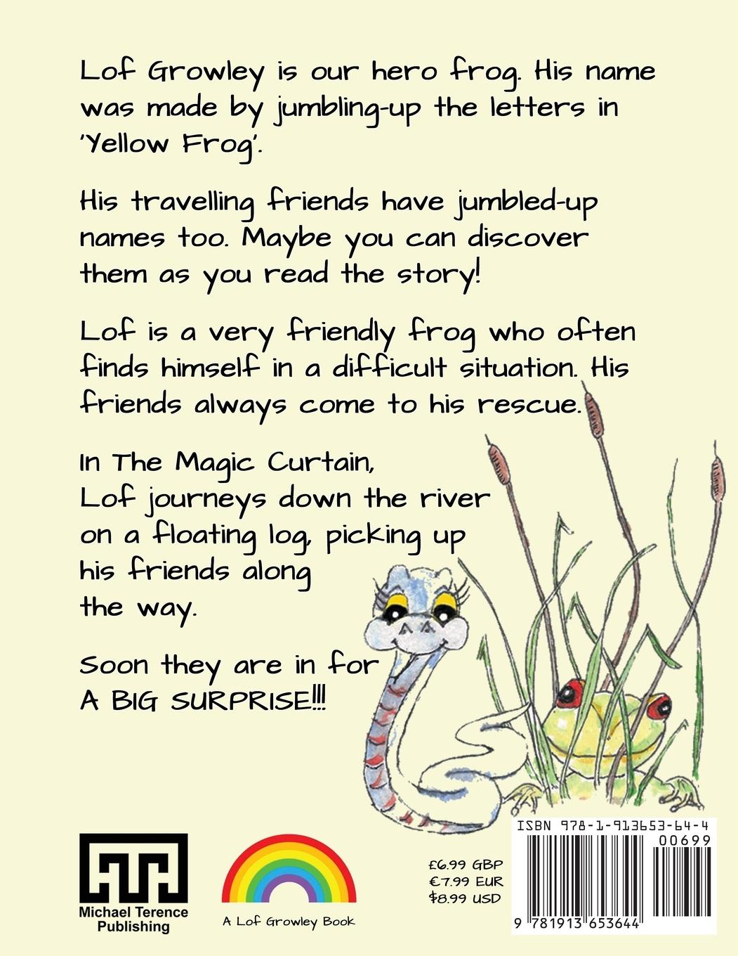 Rückseitencover Lof Growley and The Magic Curtain