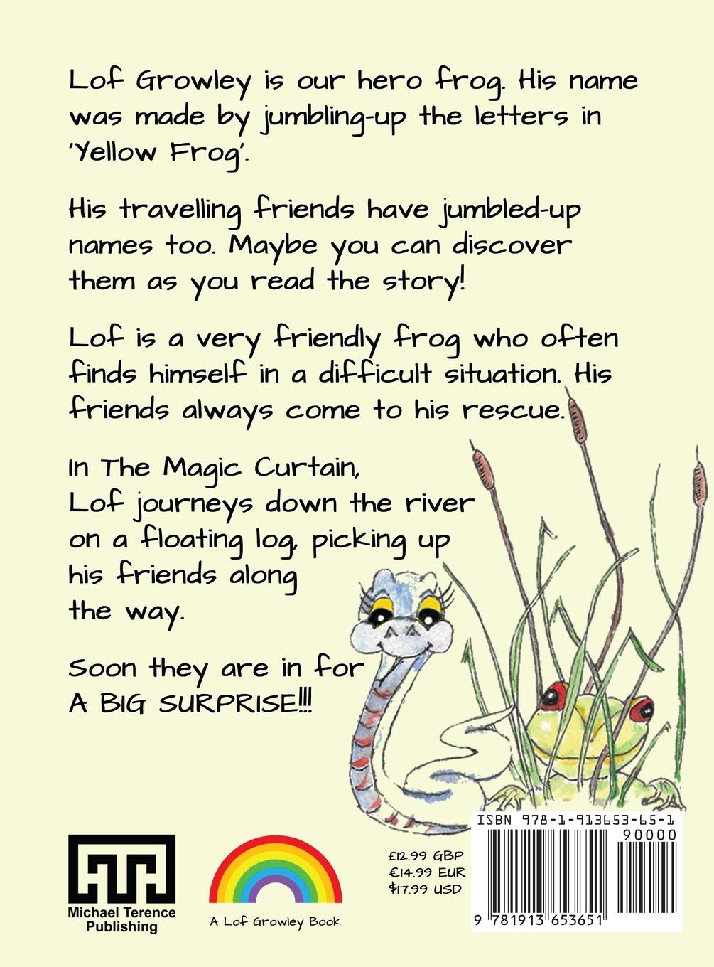 Rückseitencover Lof Growley and The Magic Curtain