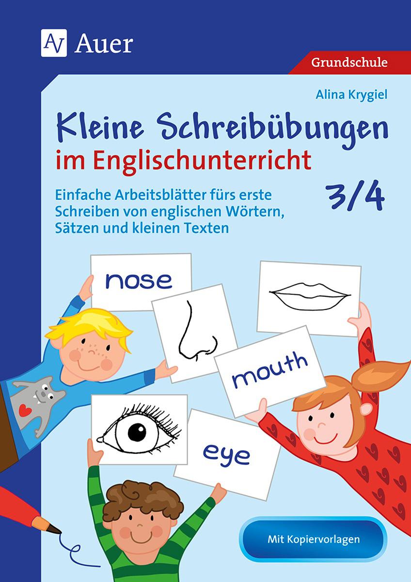 Vorderes Coverbild Kleine Schreibübungen im Englischunterricht 3/4