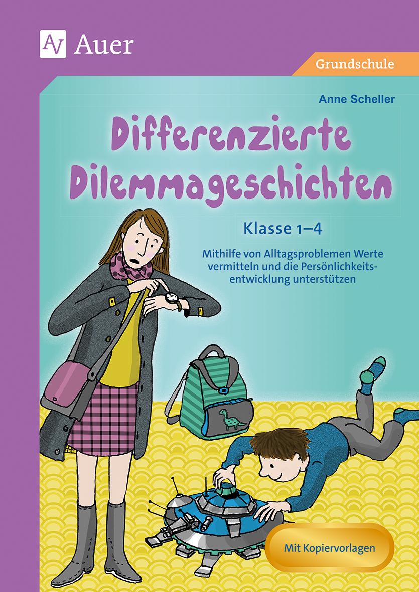 Vorderes Coverbild Differenzierte Dilemmageschichten Klasse 1-4