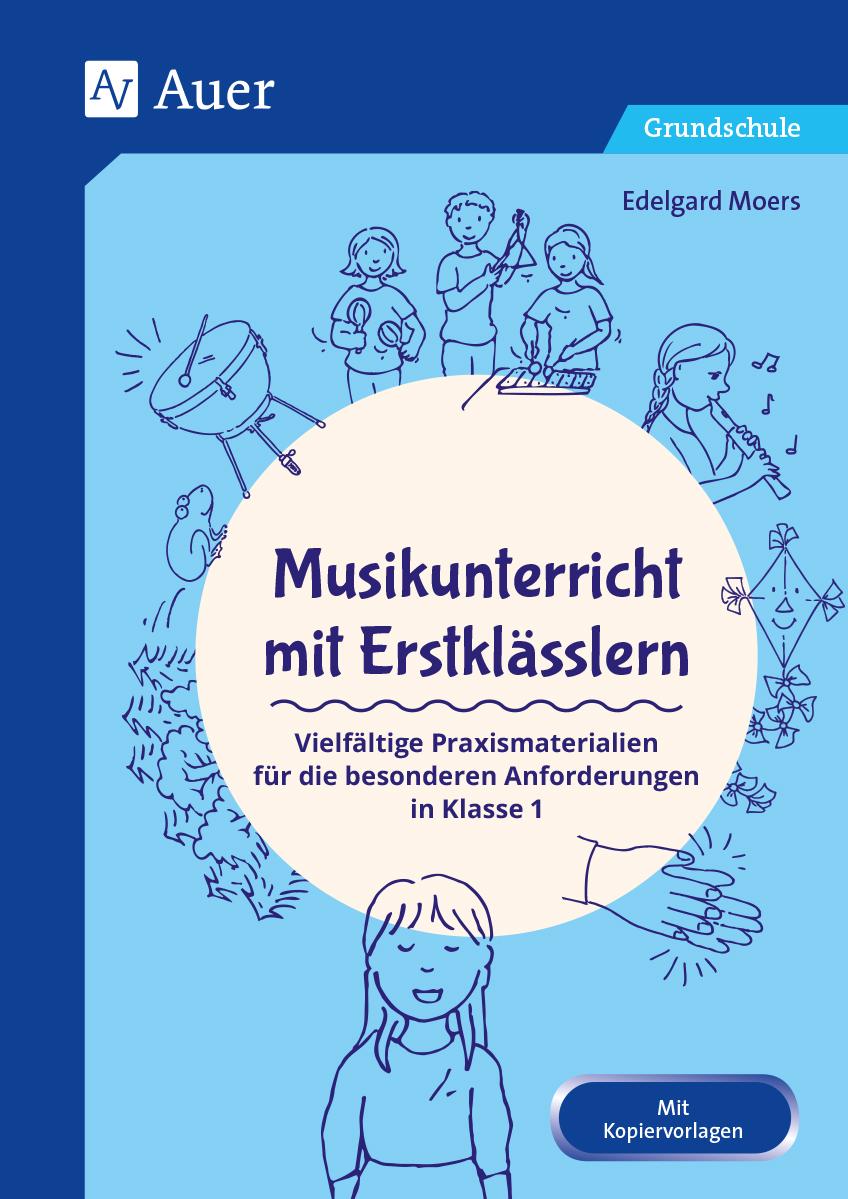 Vorderes Coverbild Musikunterricht mit Erstklässlern