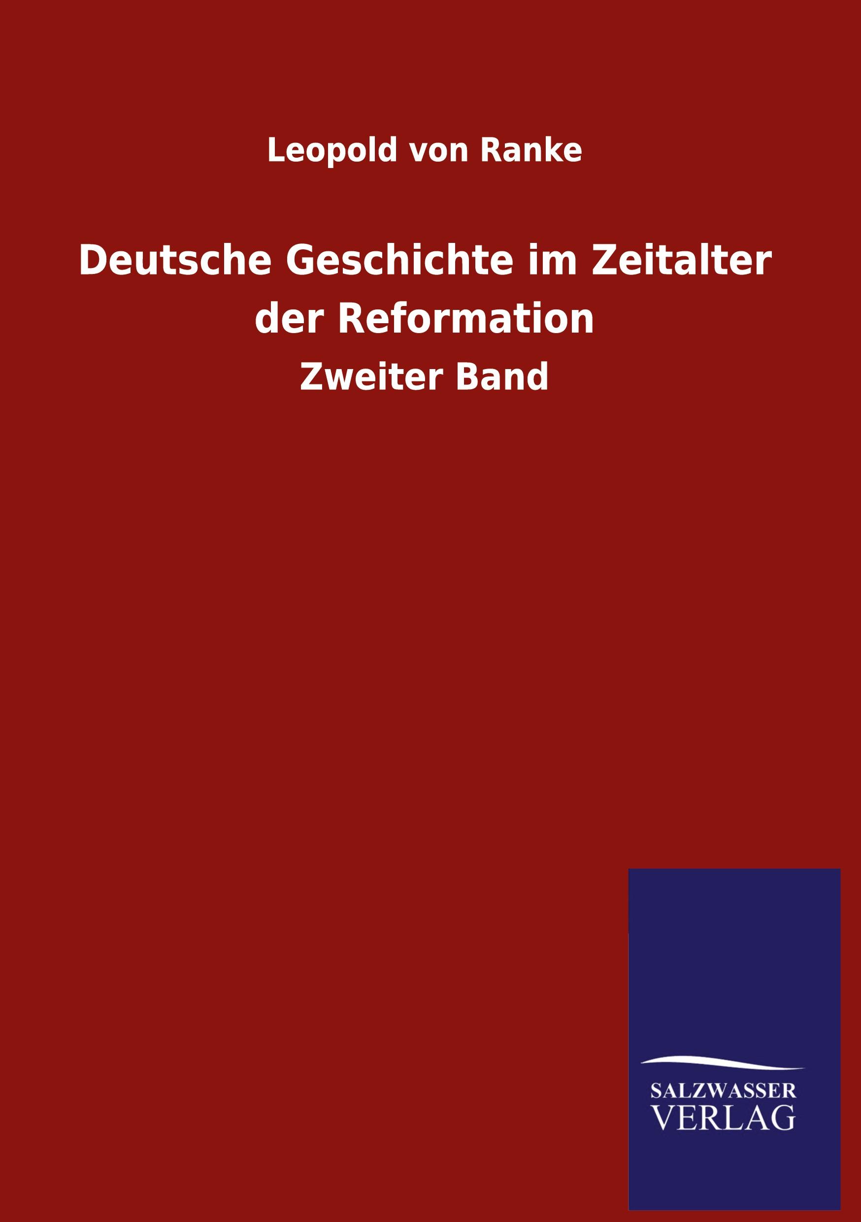 Vorderes Coverbild Deutsche Geschichte im Zeitalter der Reformation