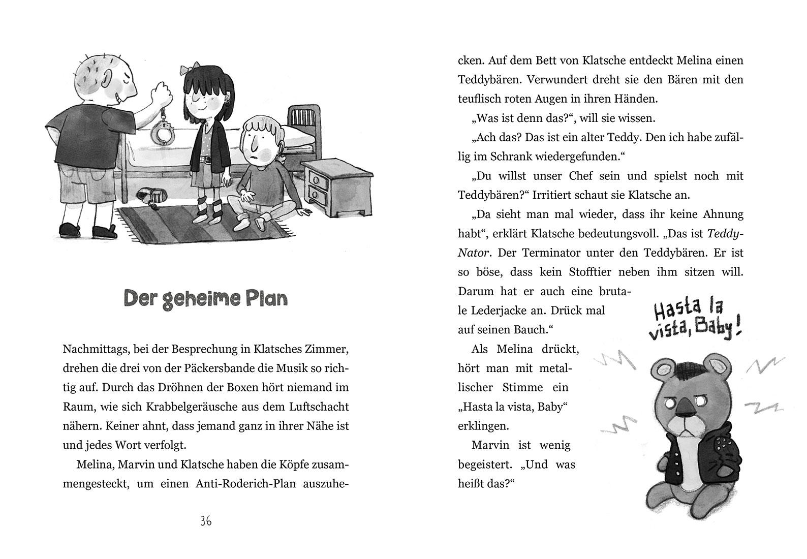 Beispielinhalt (Bild) Rille aus dem Luftschacht