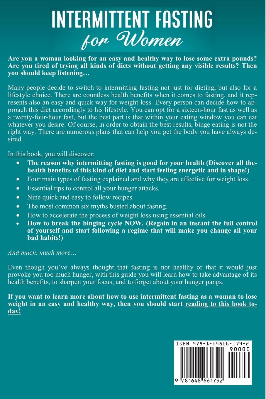 Rückseitencover Intermittent Fasting for Women