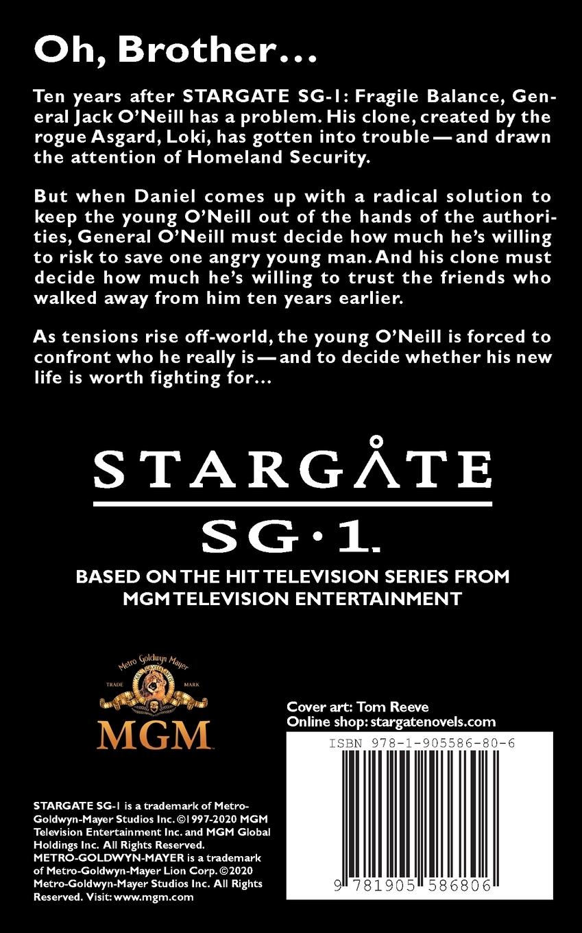 Rückseitencover STARGATE SG-1 Behind Enemy Lines