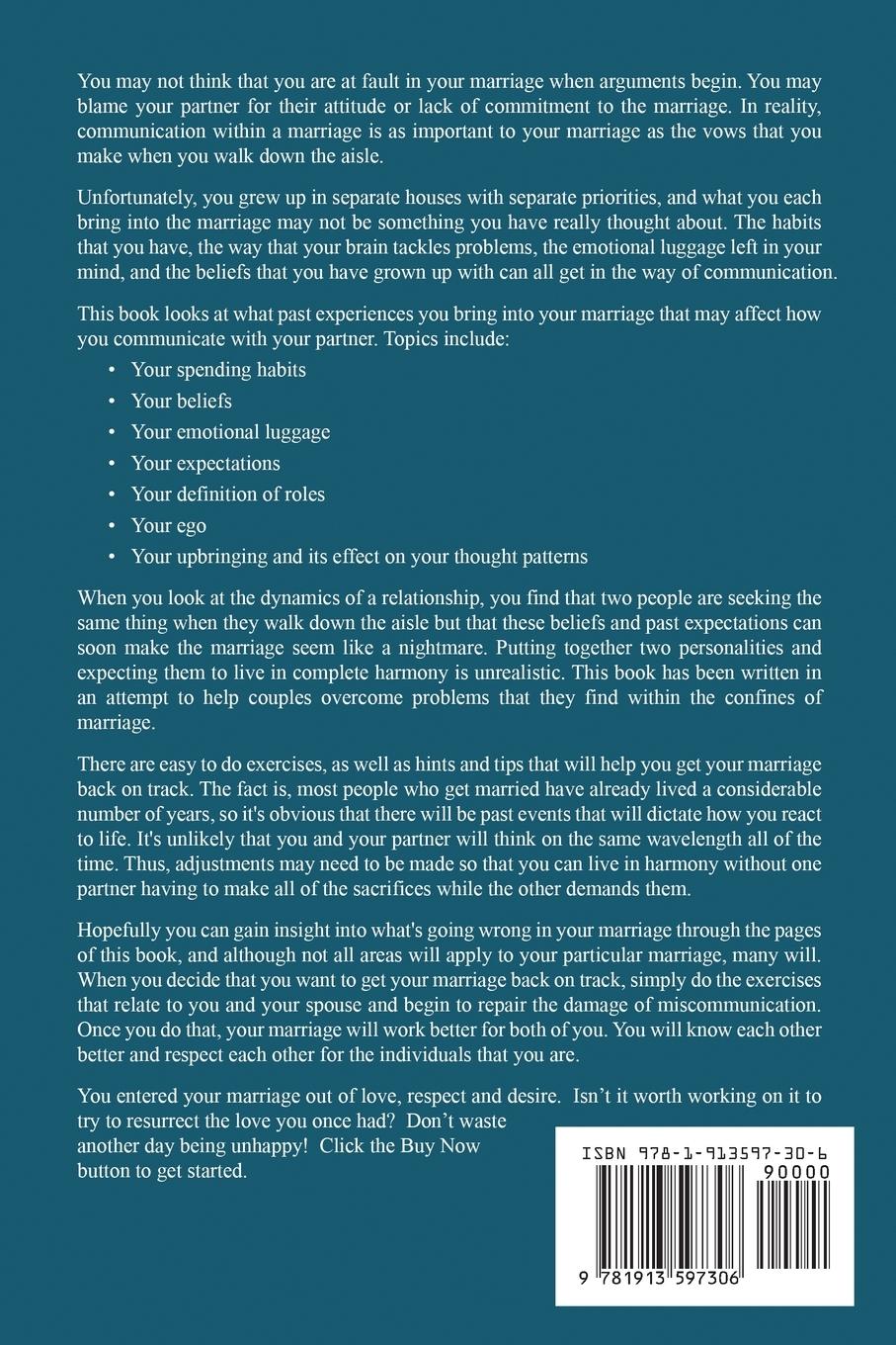 Rückseitencover Communication in Marriage