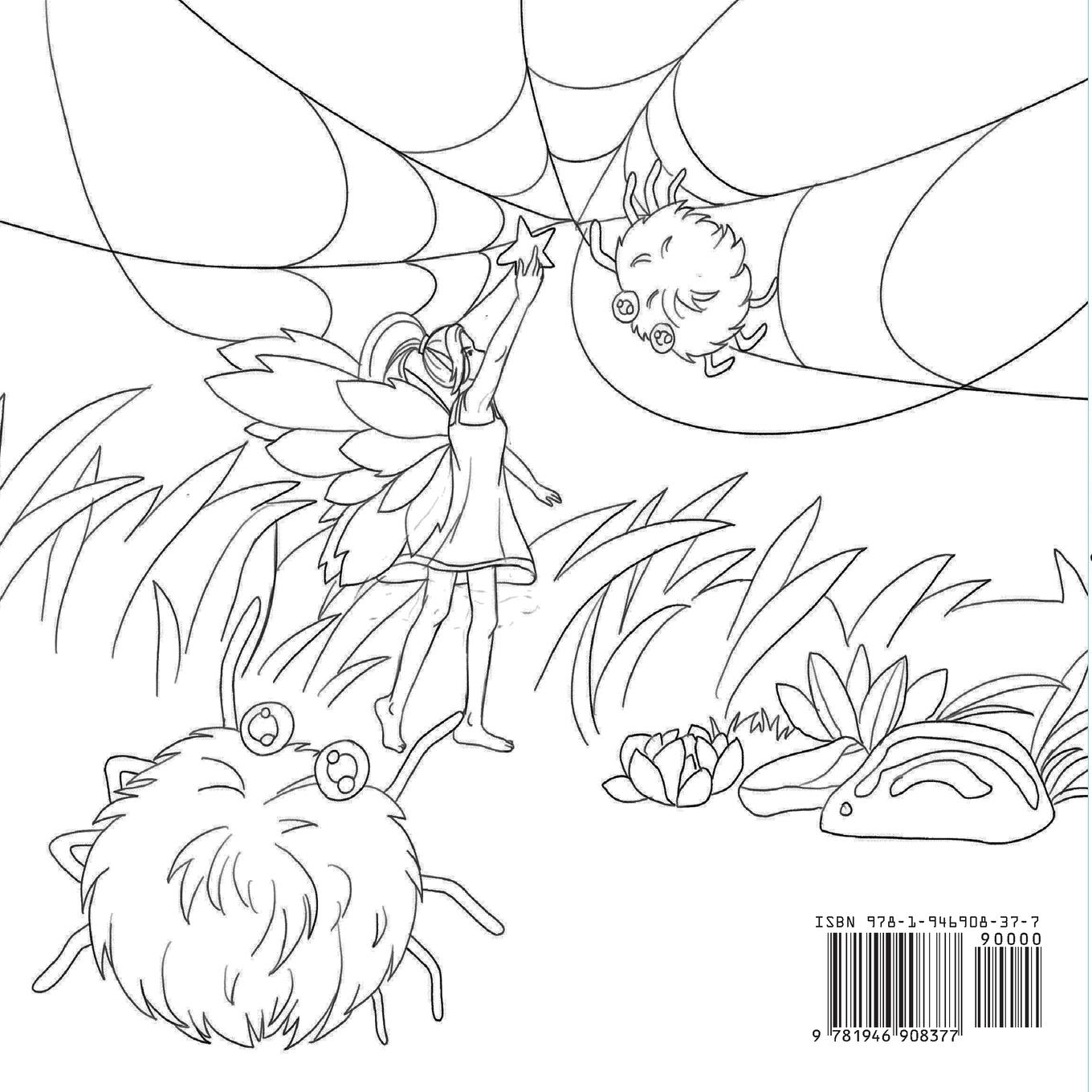 Rückseitencover Faires and Friends Coloring Book