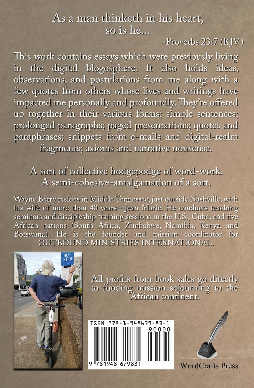 Rückseitencover Particular Pondering(s)