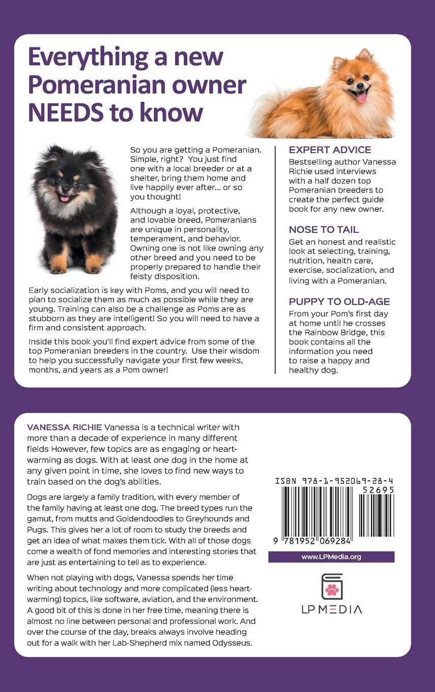 Rückseitencover The Complete Guide to Pomeranians
