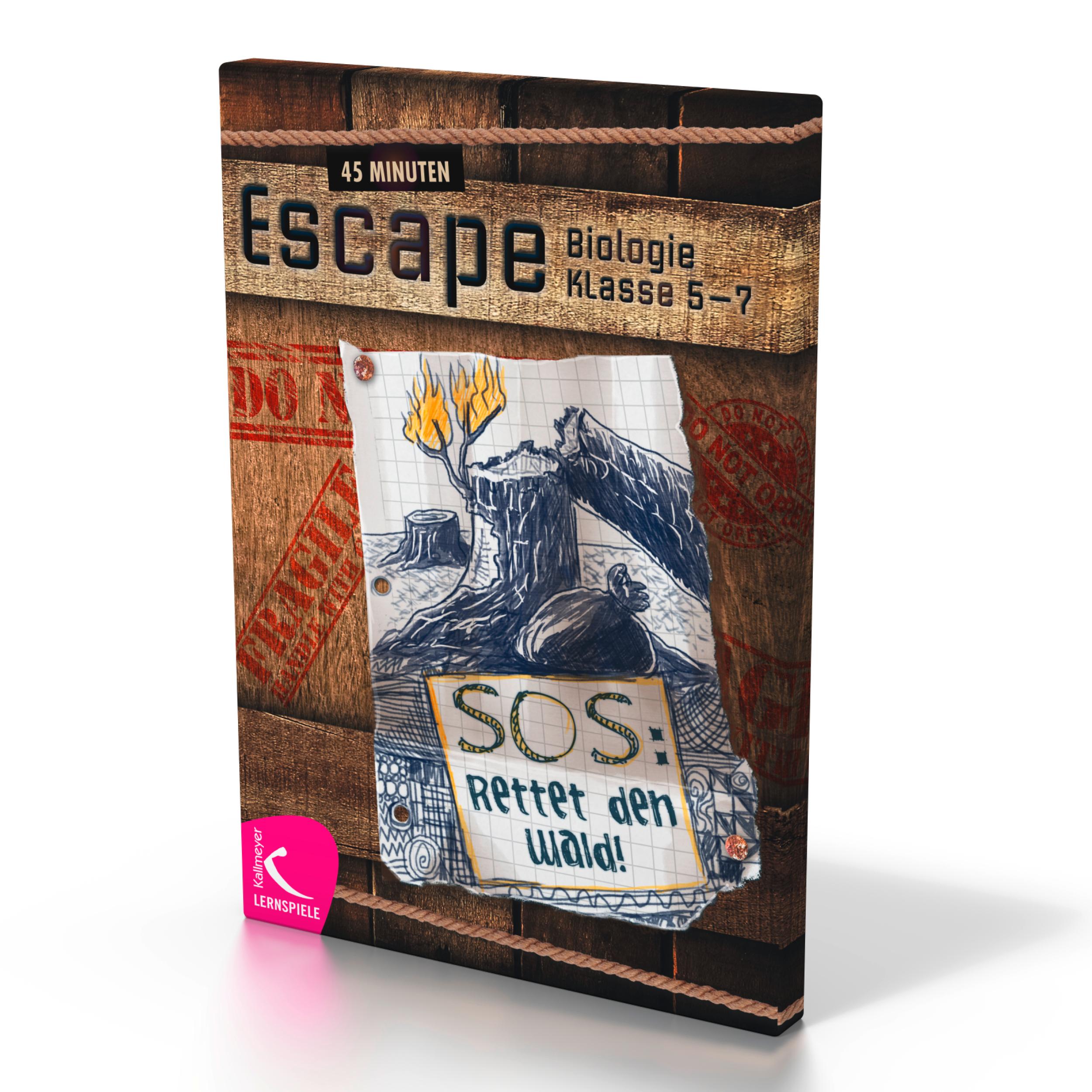 Vorderes Coverbild 45 Minuten Escape - SOS: Rettet den Wald!