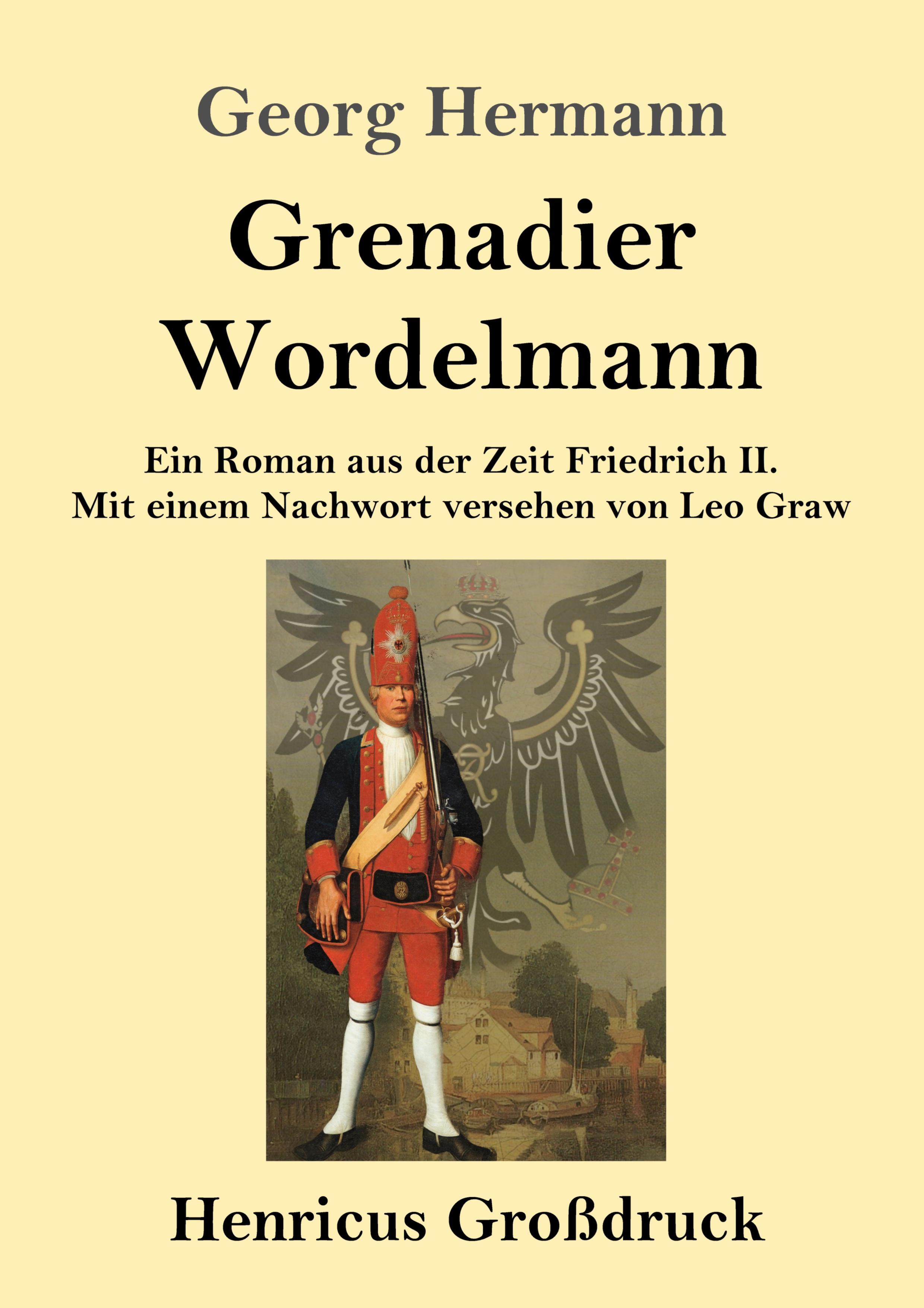 Vorderes Coverbild Grenadier Wordelmann (Großdruck)