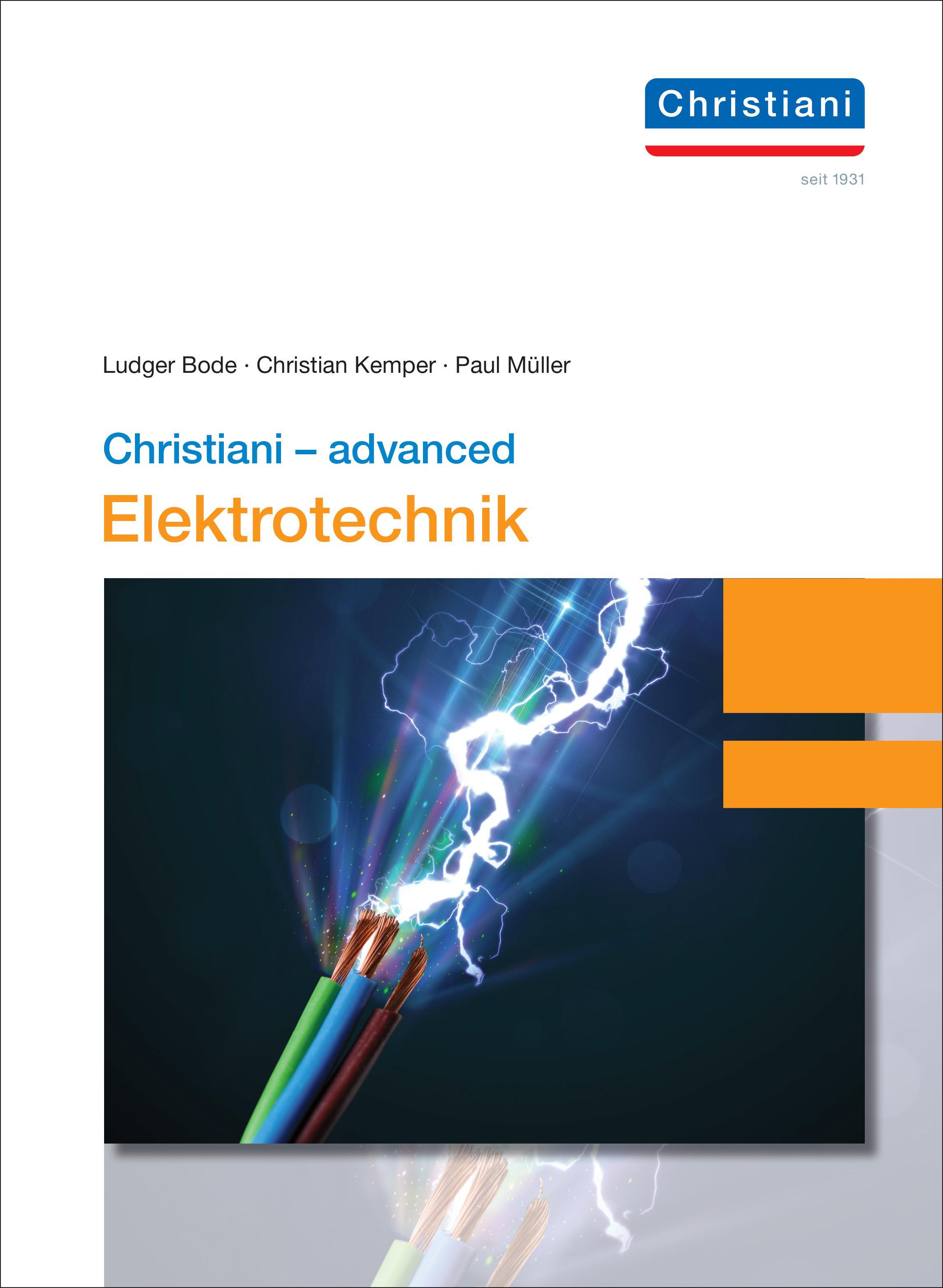 Vorderes Coverbild Christiani - advanced Elektrotechnik