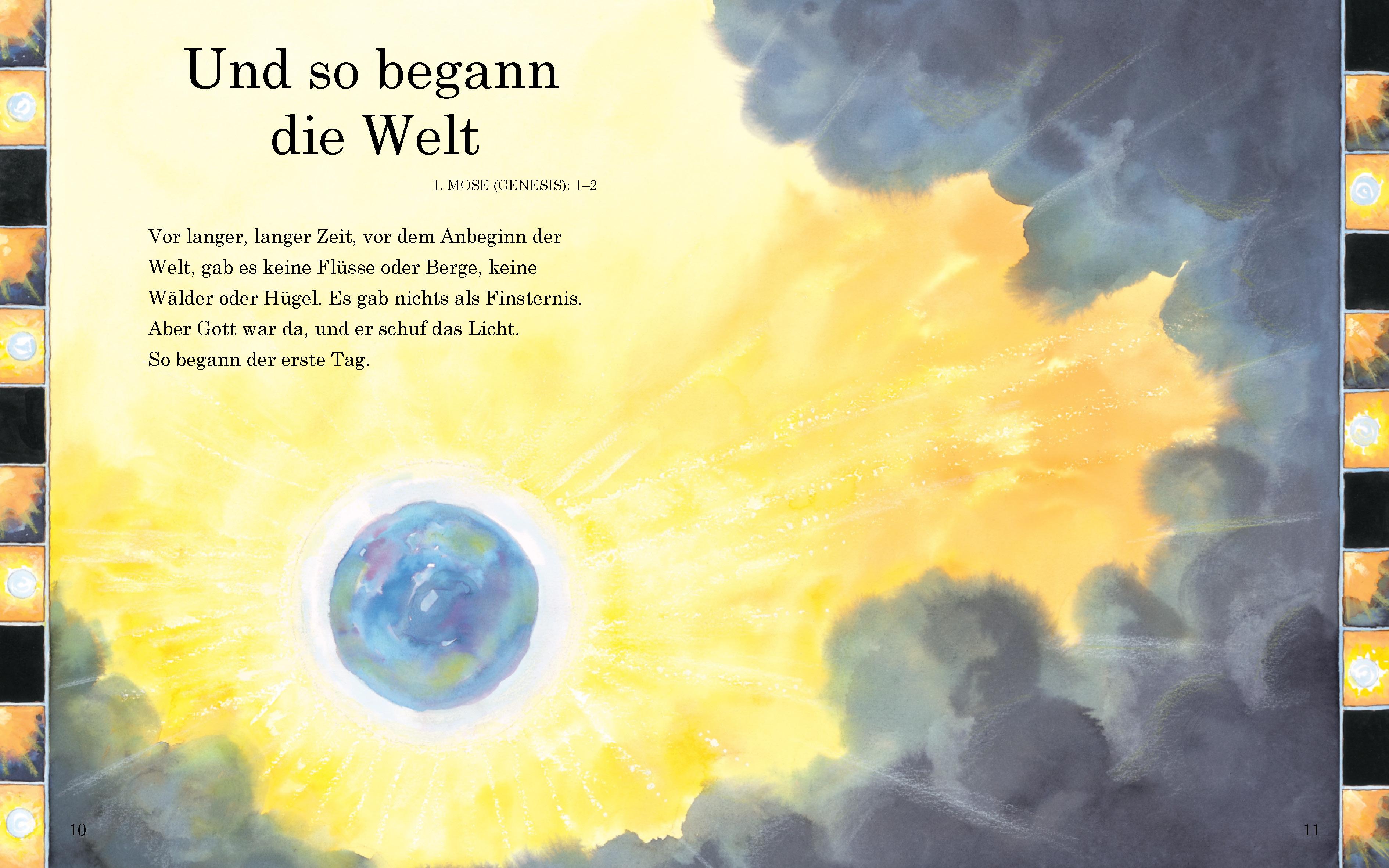 Beispielinhalt (Bild) Meine erste Kinderbibel
