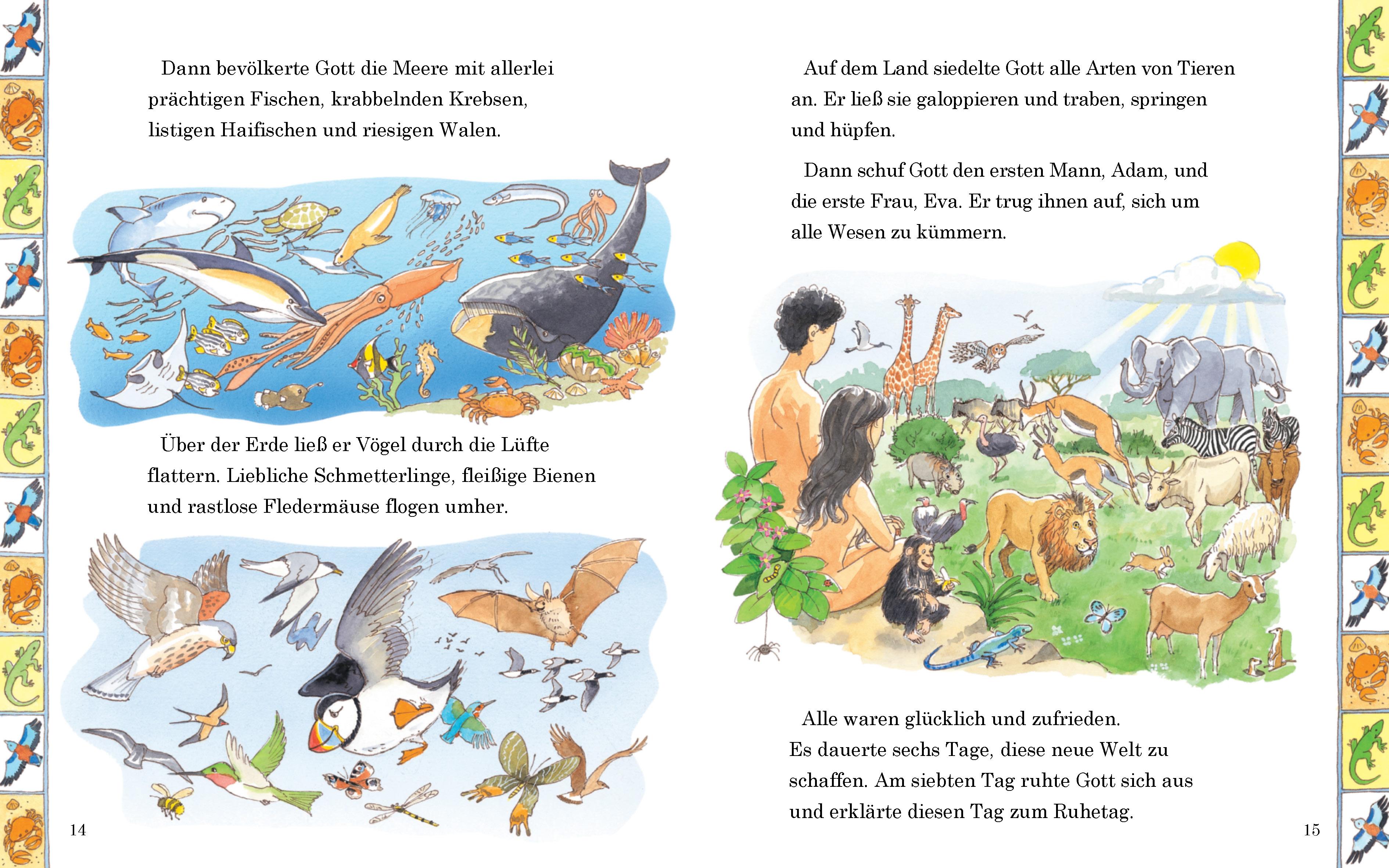Beispielinhalt (Bild) Meine erste Kinderbibel