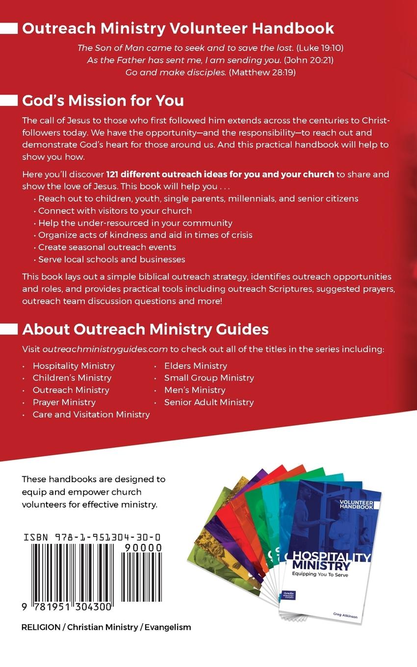 Rückseitencover Outreach Ministry Volunteer Handbook