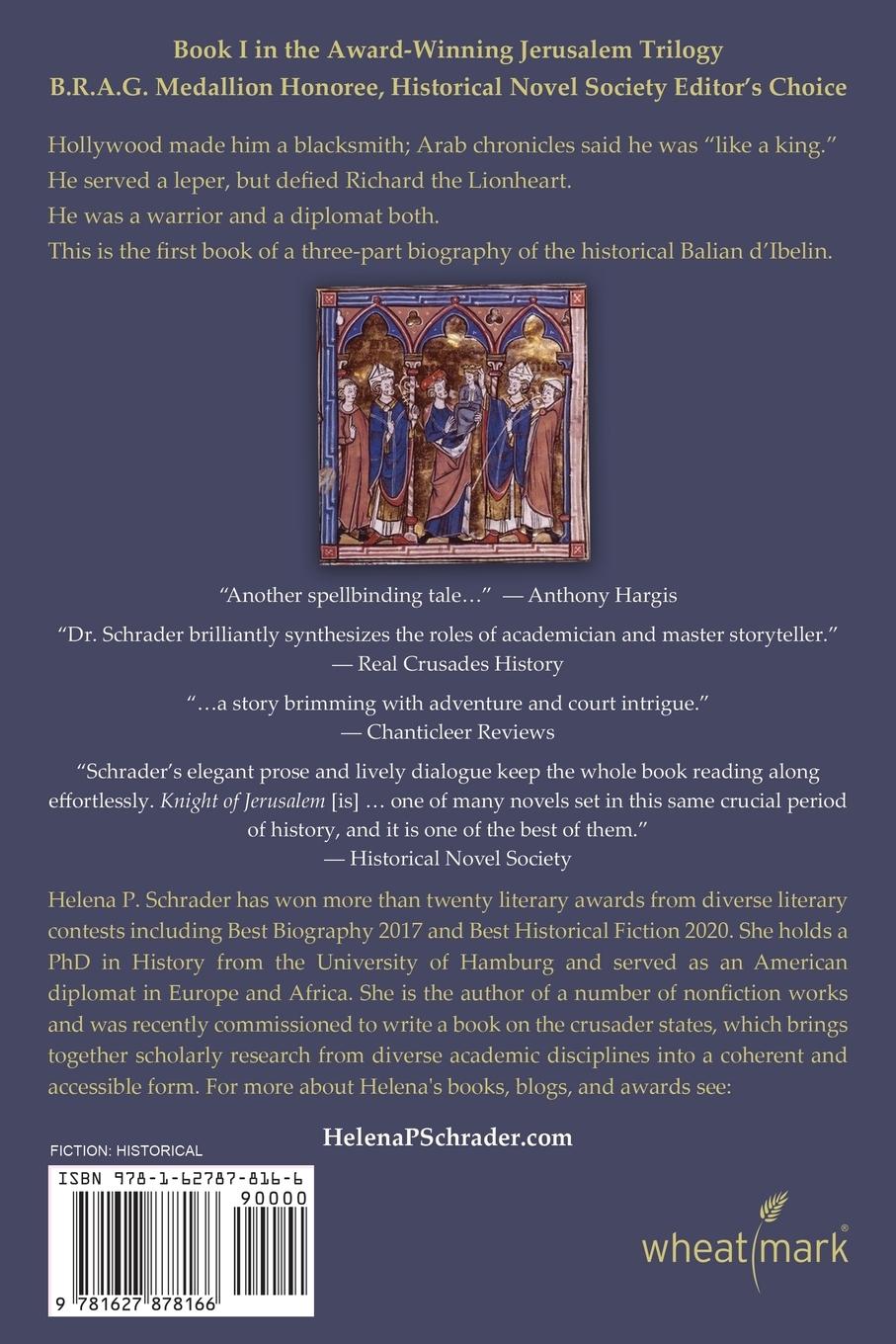 Rückseitencover Balian d'Ibelin