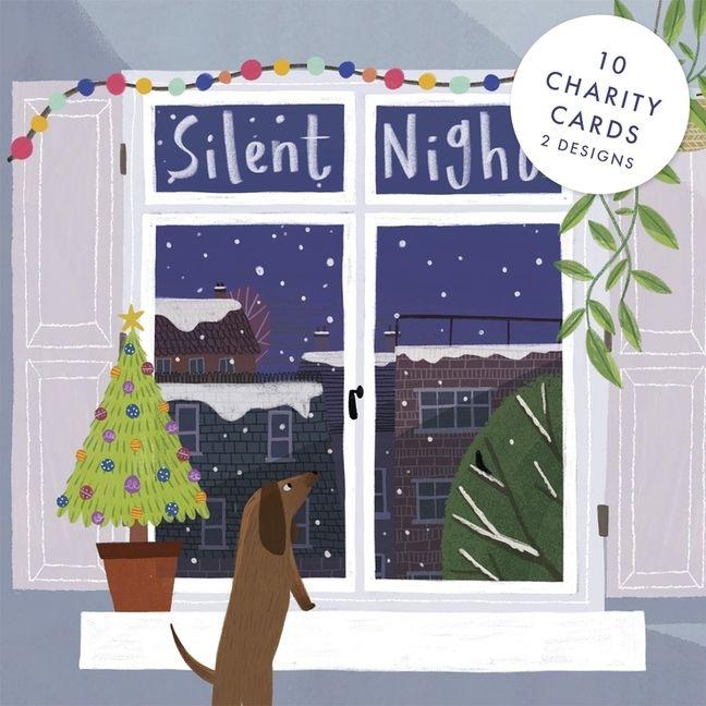 Vorderes Coverbild Spck Charity Christmas Cards with Bible Verse, Pack of 10, 2 Designs