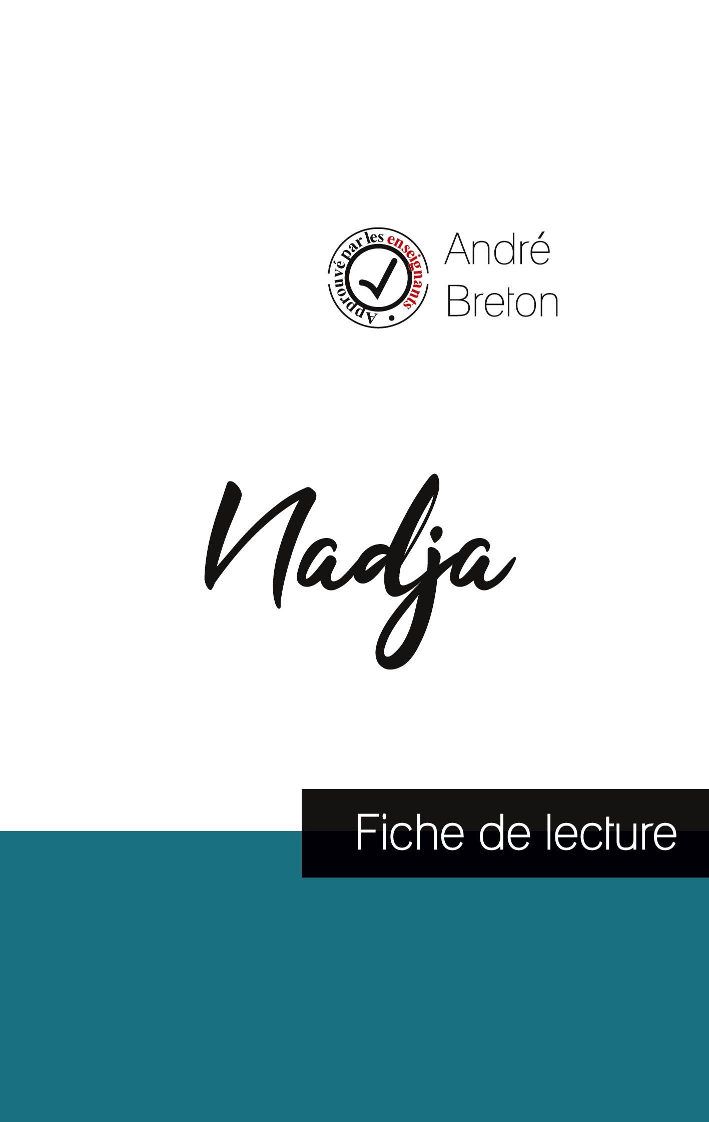 Vorderes Coverbild Nadja de André Breton (fiche de lecture et analyse complète de l'oeuvre)