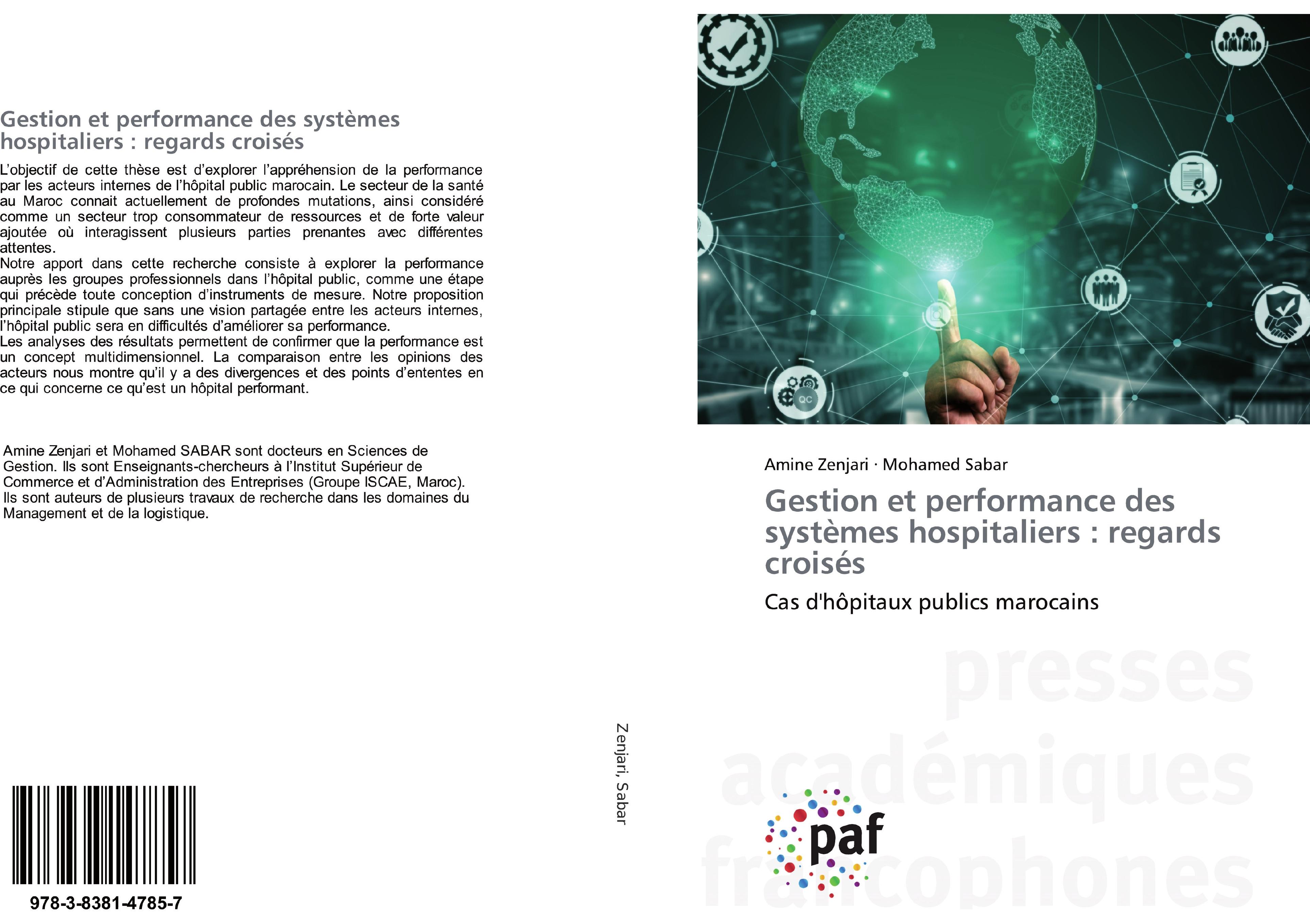 Vorderes Coverbild Gestion et performance des systèmes hospitaliers : regards croisés