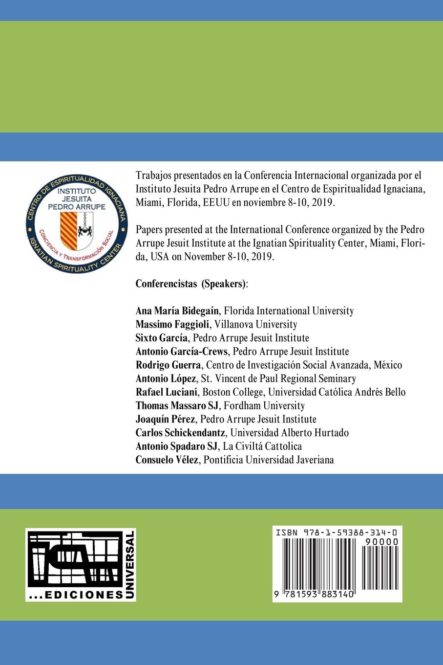 Rückseitencover CAMINANDO CON EL PAPA FRANCISCO. RAÍCES Y RETOS / JOURNEYING WITH POPE FRANCIS. ROOTS AND CHALLENGES.