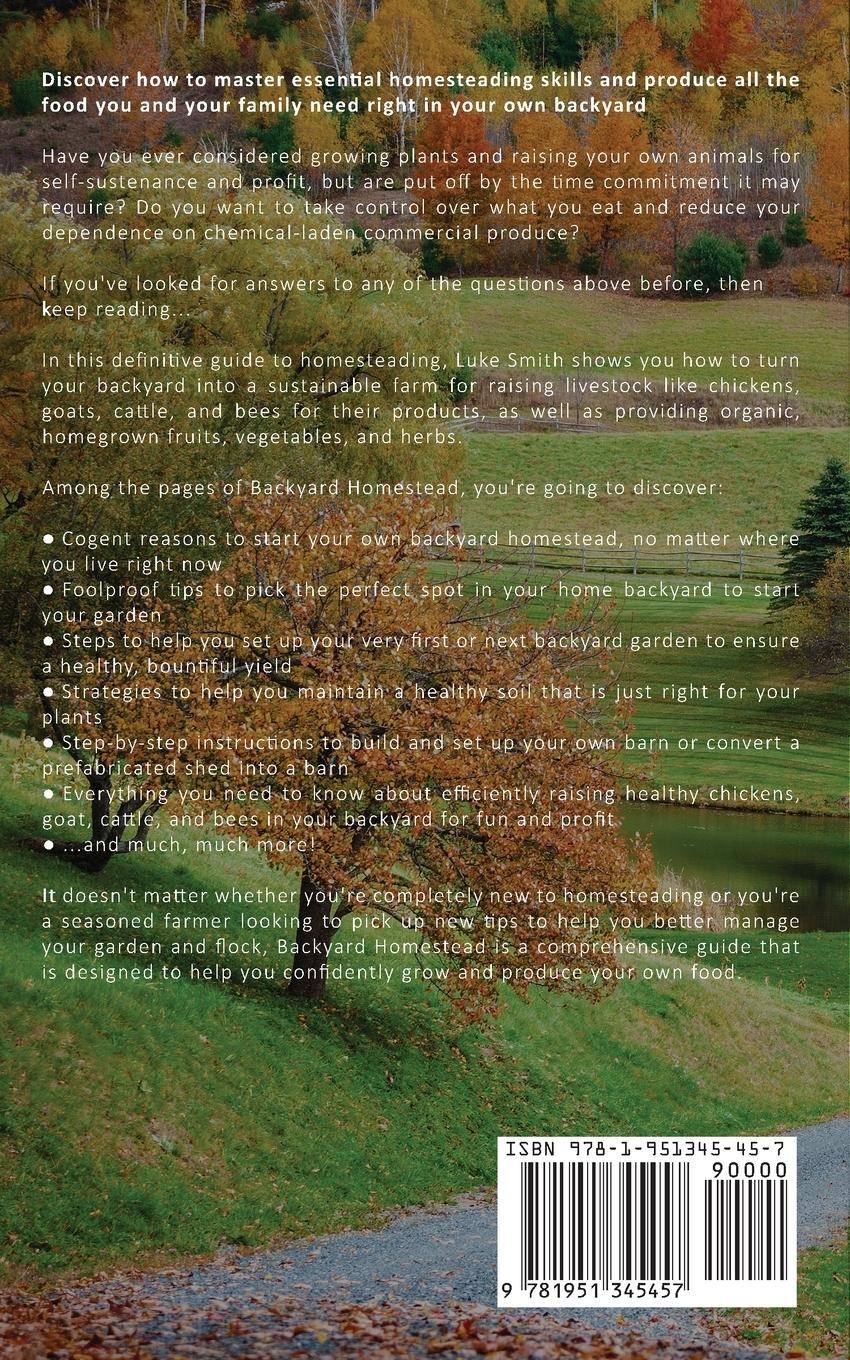 Rückseitencover Backyard Homestead