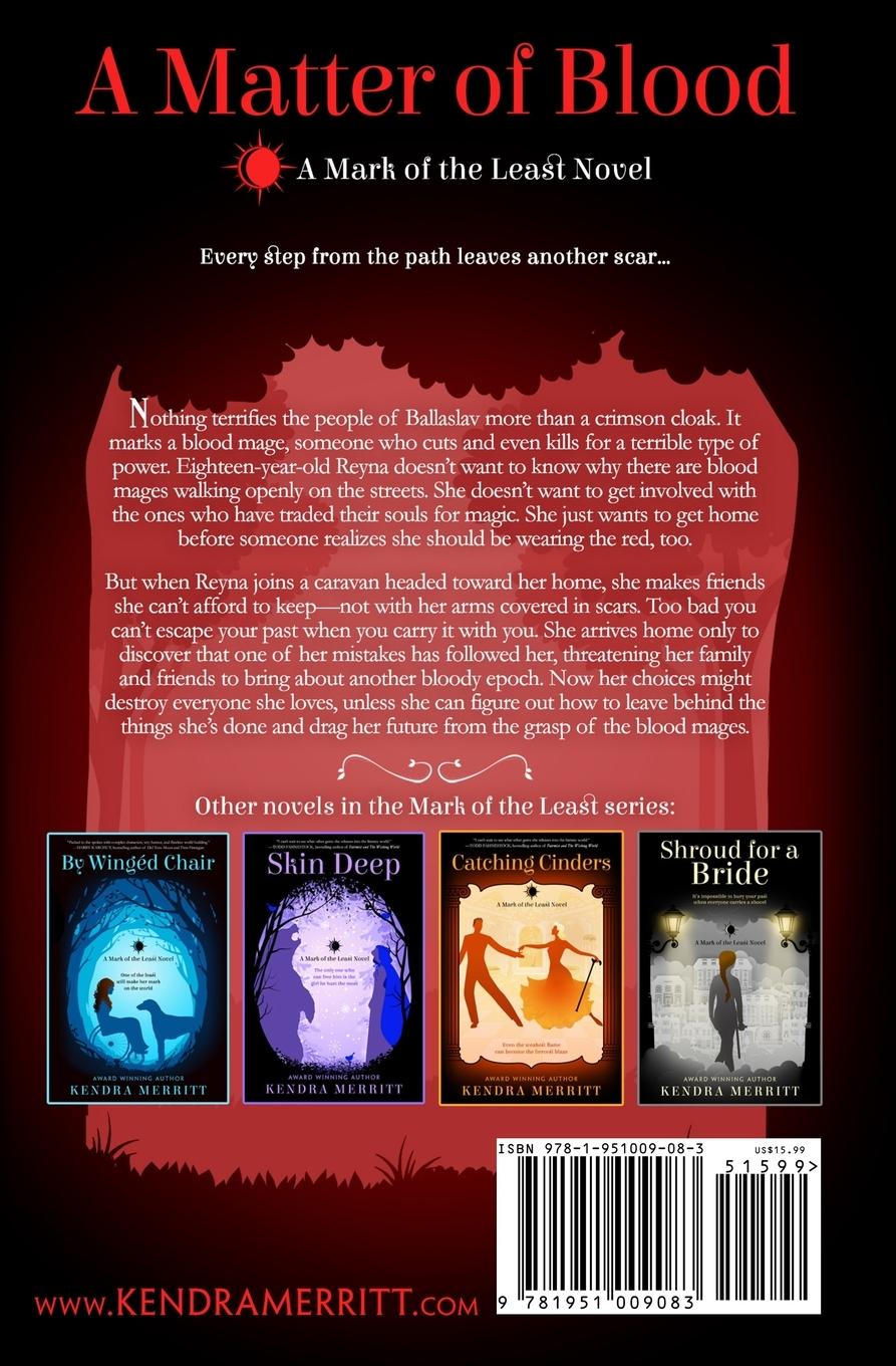 Rückseitencover A Matter of Blood