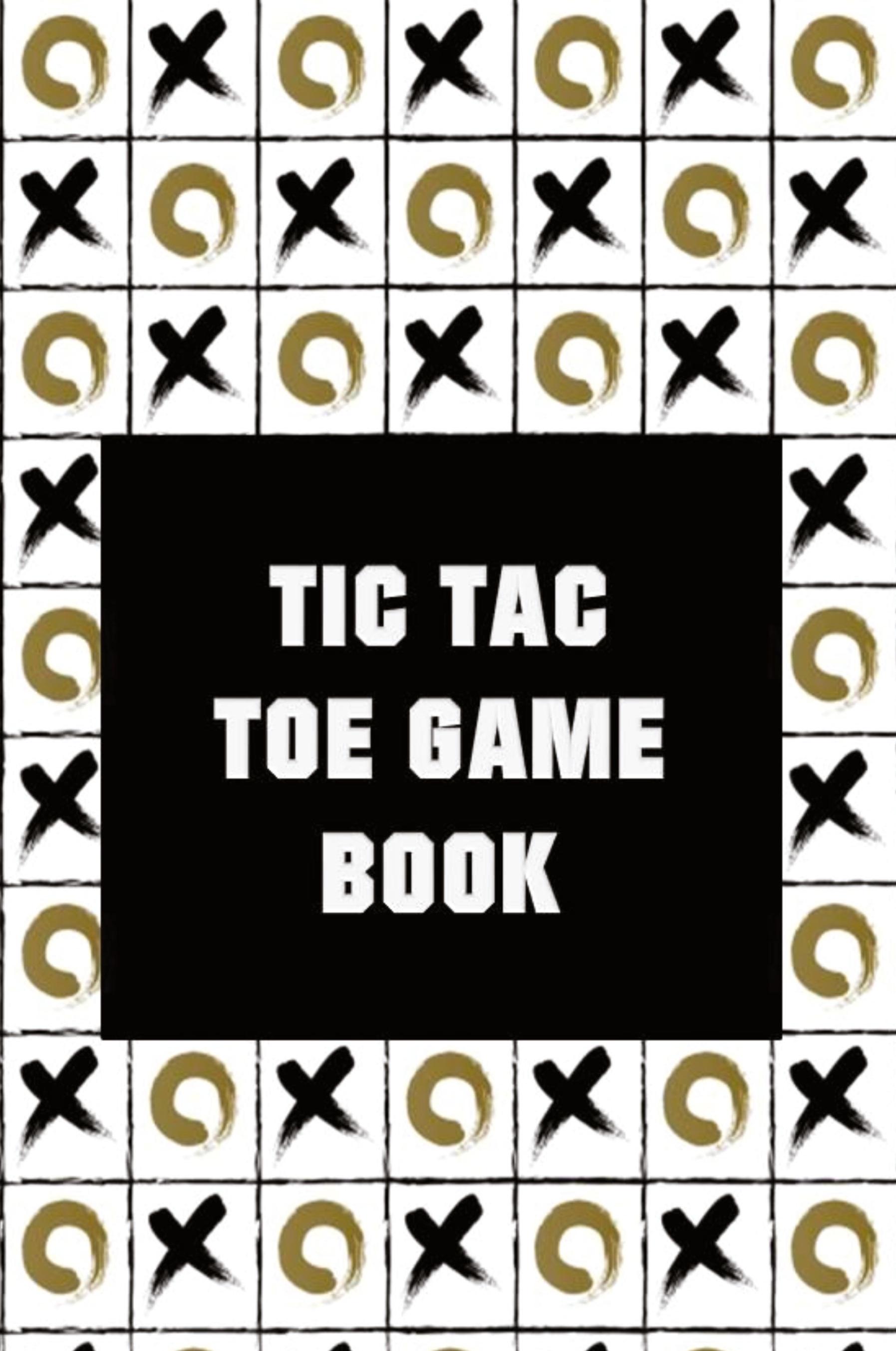 Vorderes Coverbild Tic-Tac-Toe Game Book (1000 Games)