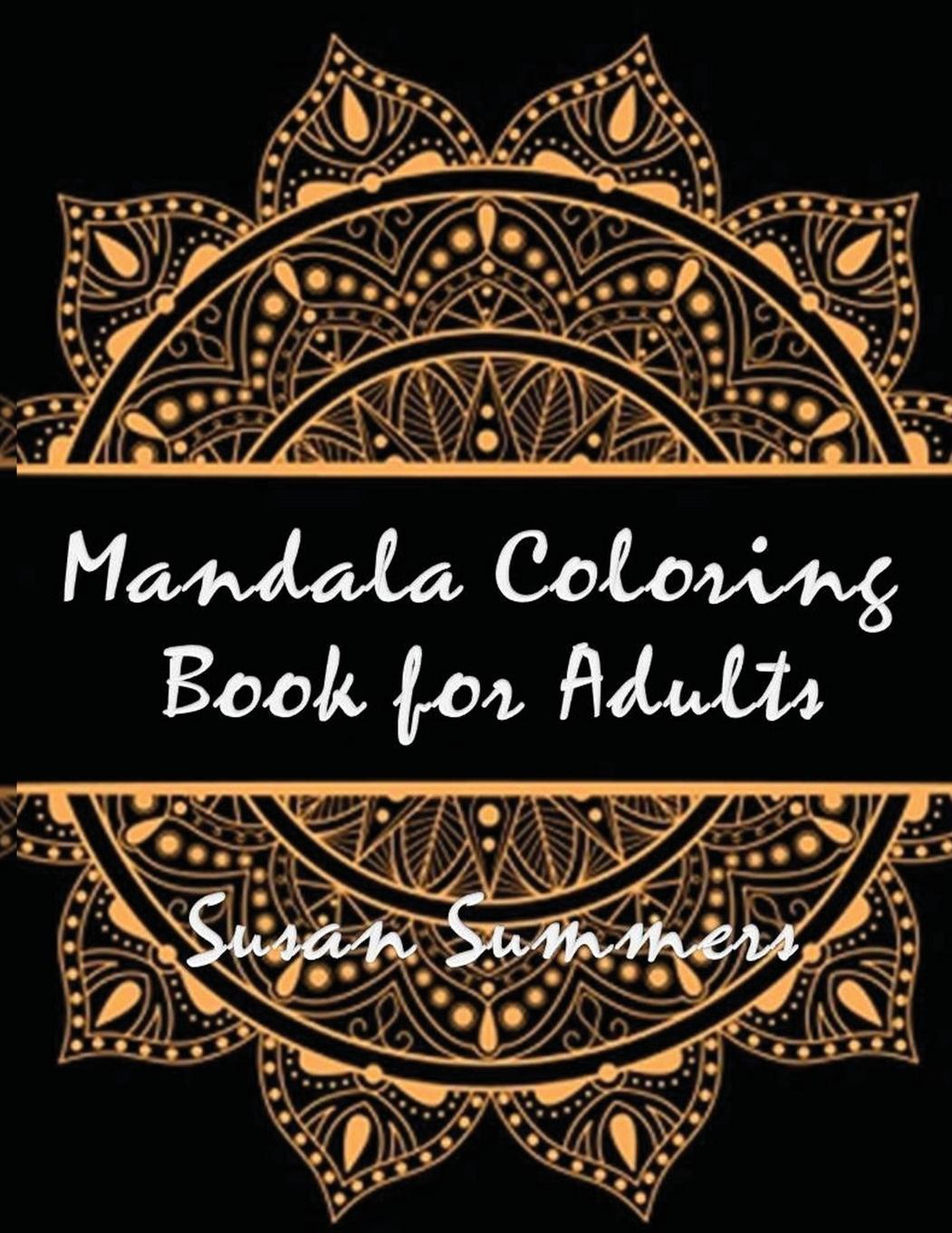 Vorderes Coverbild Mandala Coloring Book (100 Pages)