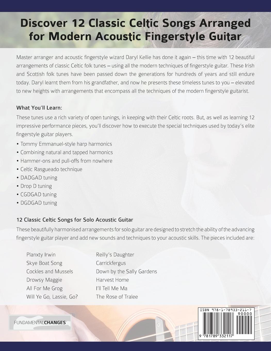 Rückseitencover Advanced Celtic Fingerstyle Guitar