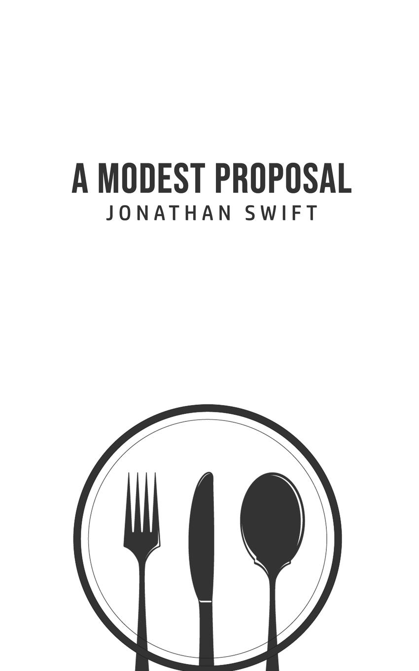 Vorderes Coverbild A Modest Proposal