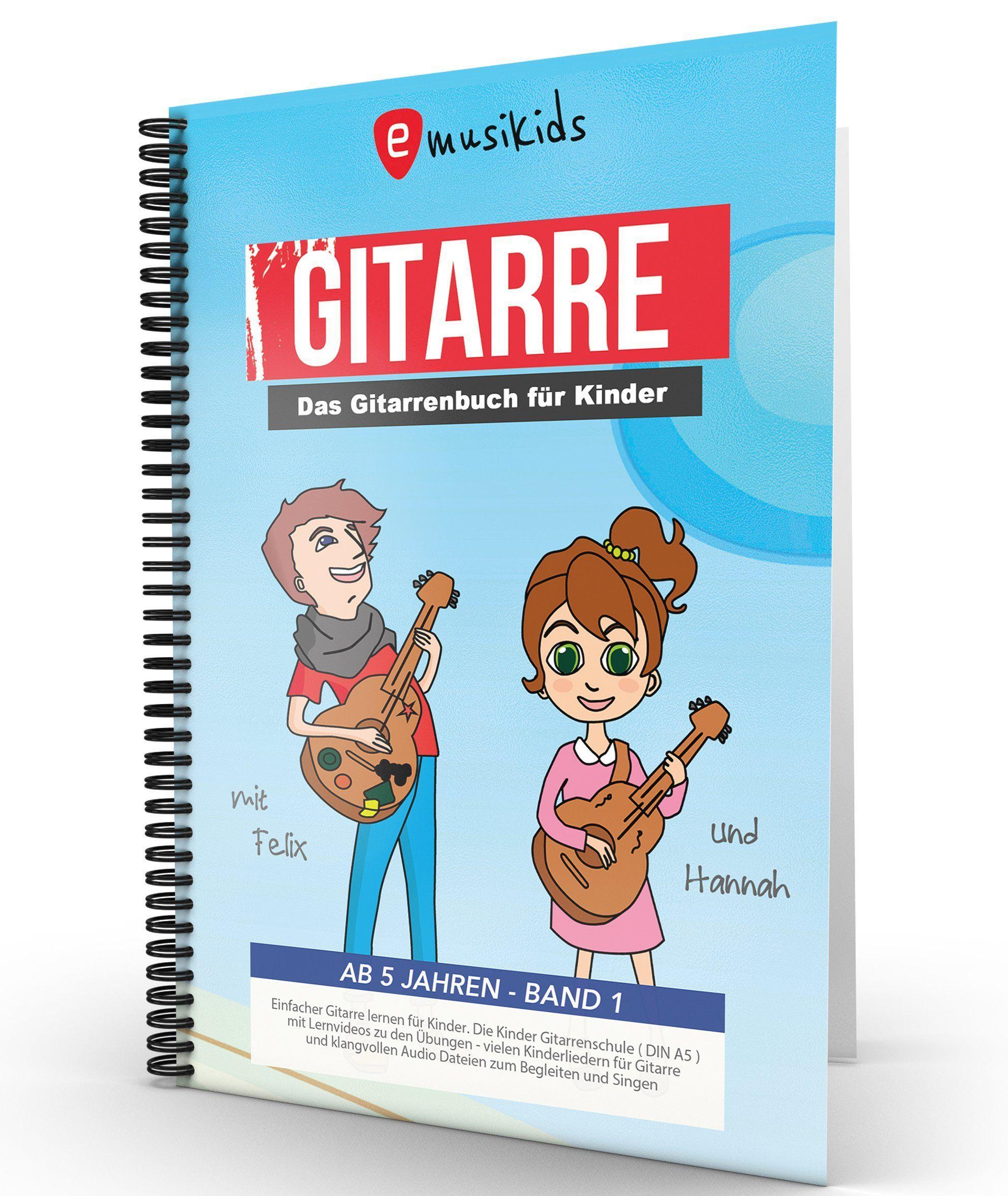 Vorderes Coverbild Das kompakte Anfänger Gitarrenbuch für Kinder
