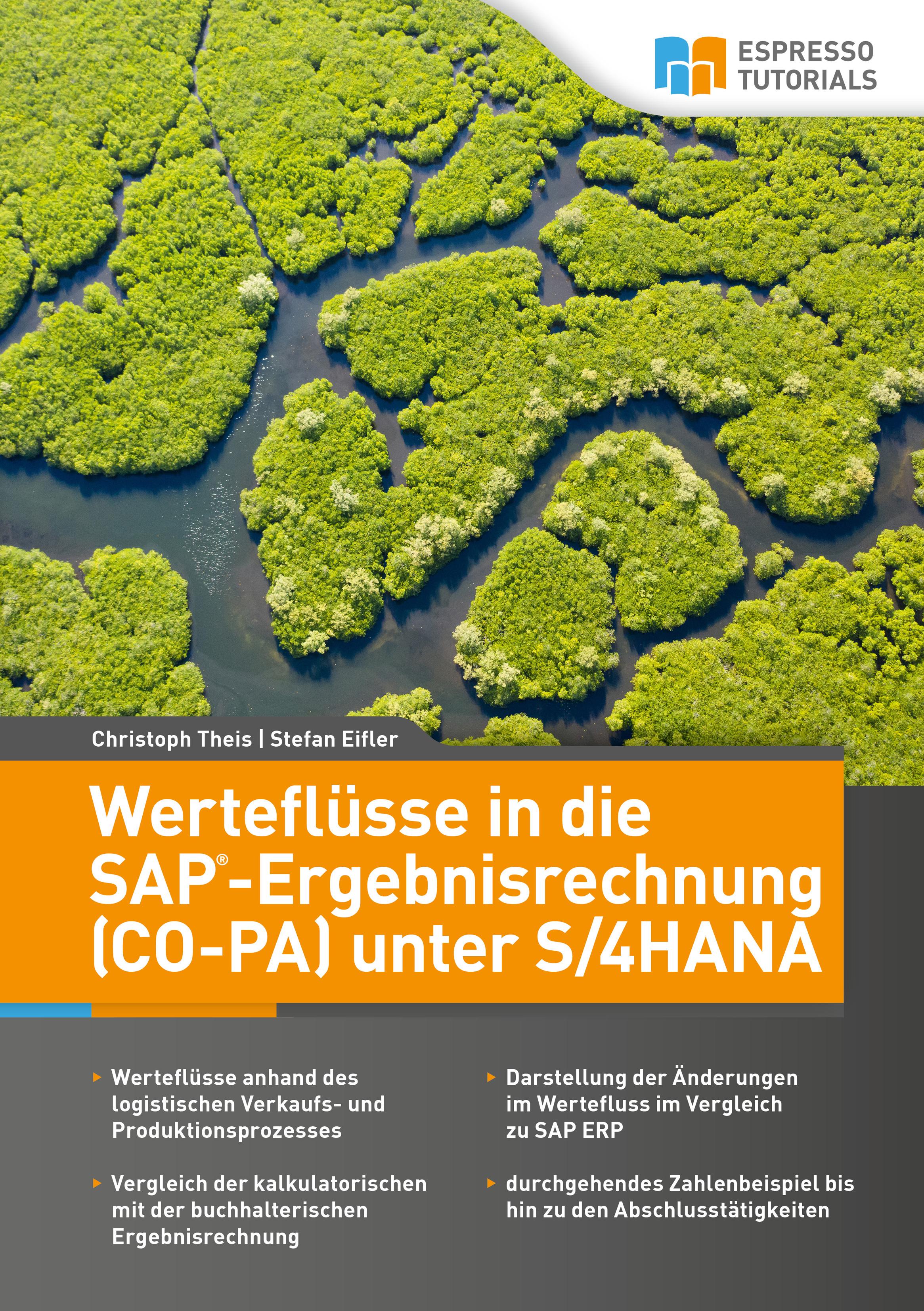 Vorderes Coverbild Werteflüsse in die SAP-Ergebnisrechnung (CO-PA) unter S/4HANA