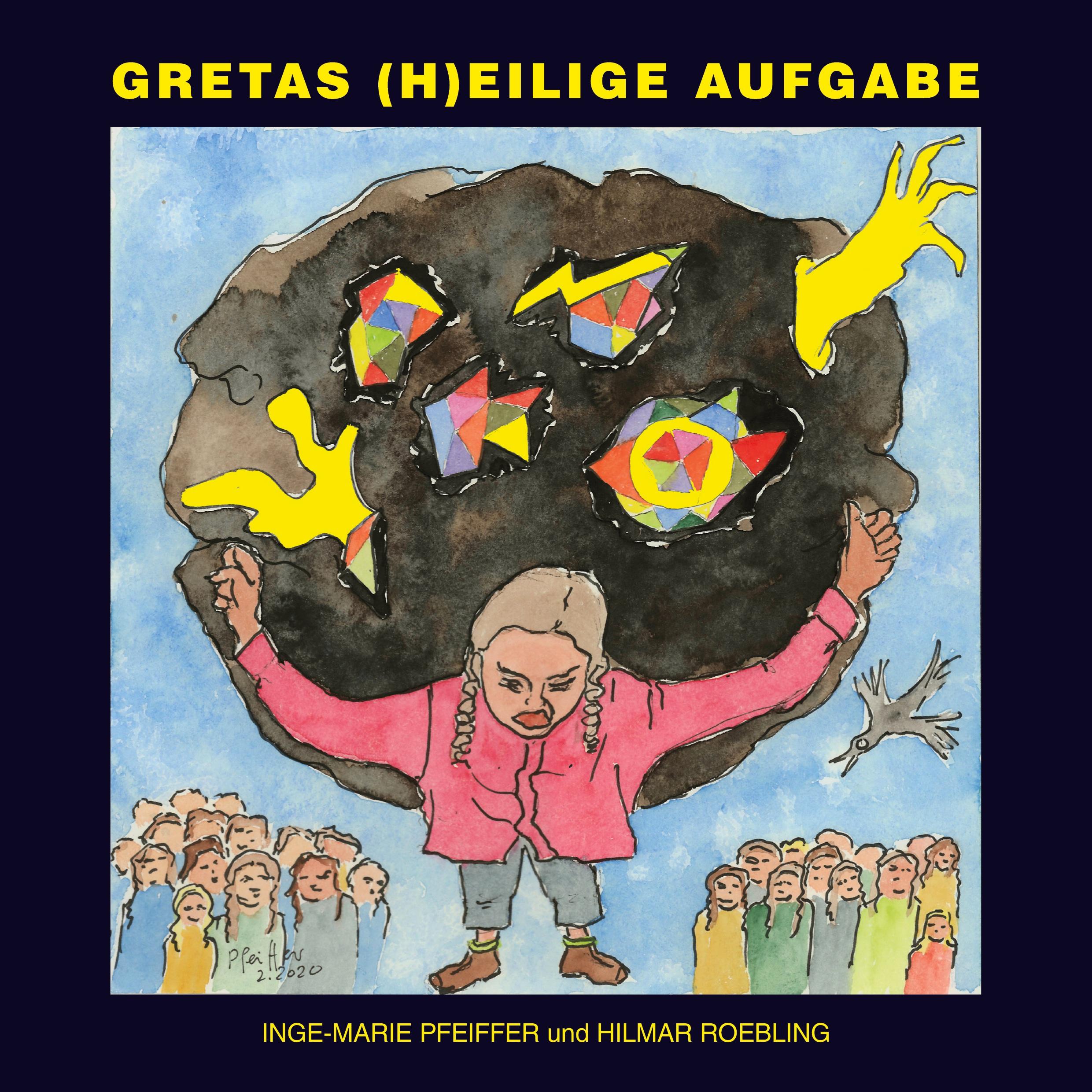 Vorderes Coverbild Gretas (h)eilige Aufgabe