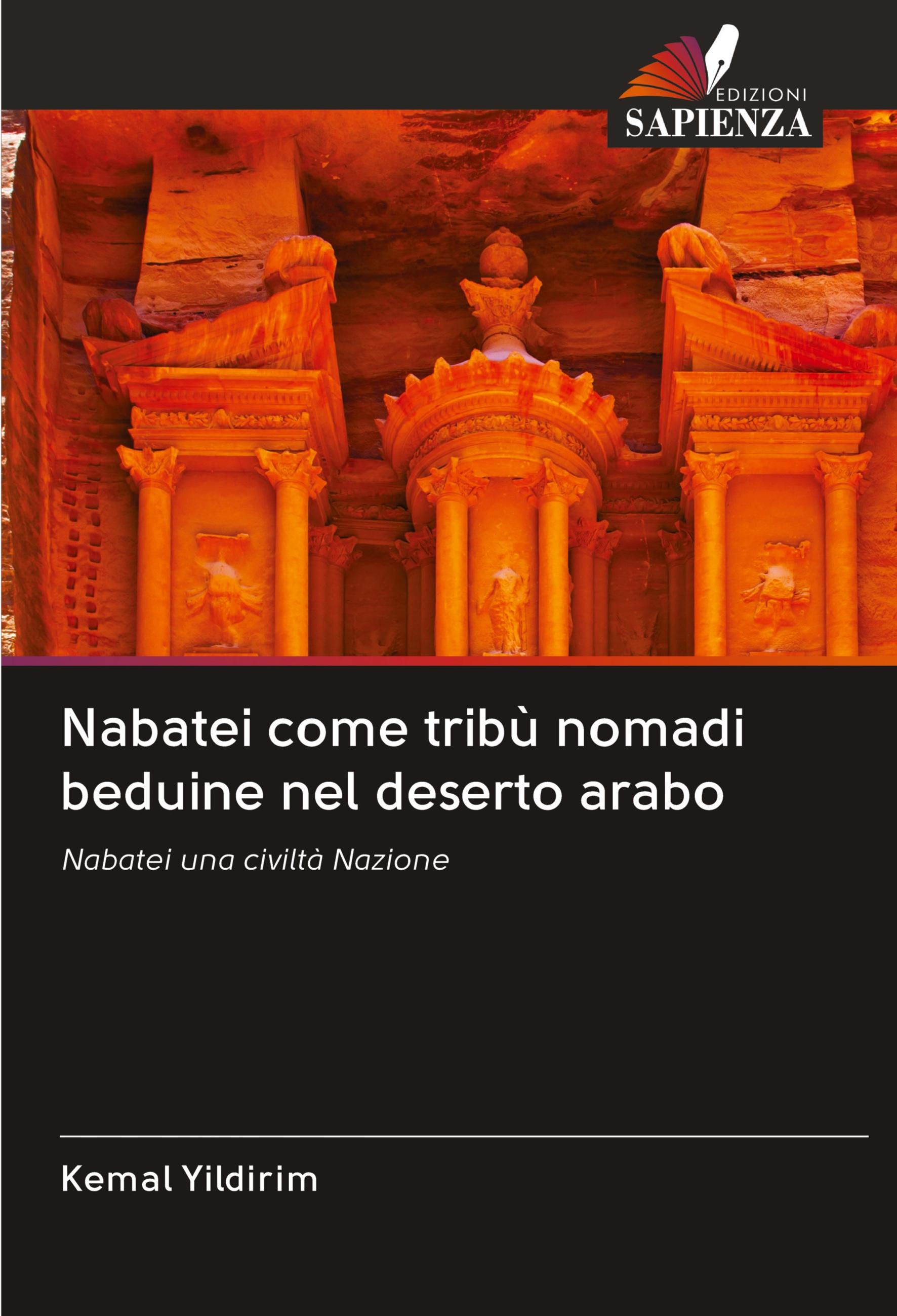Vorderes Coverbild Nabatei come tribù nomadi beduine nel deserto arabo
