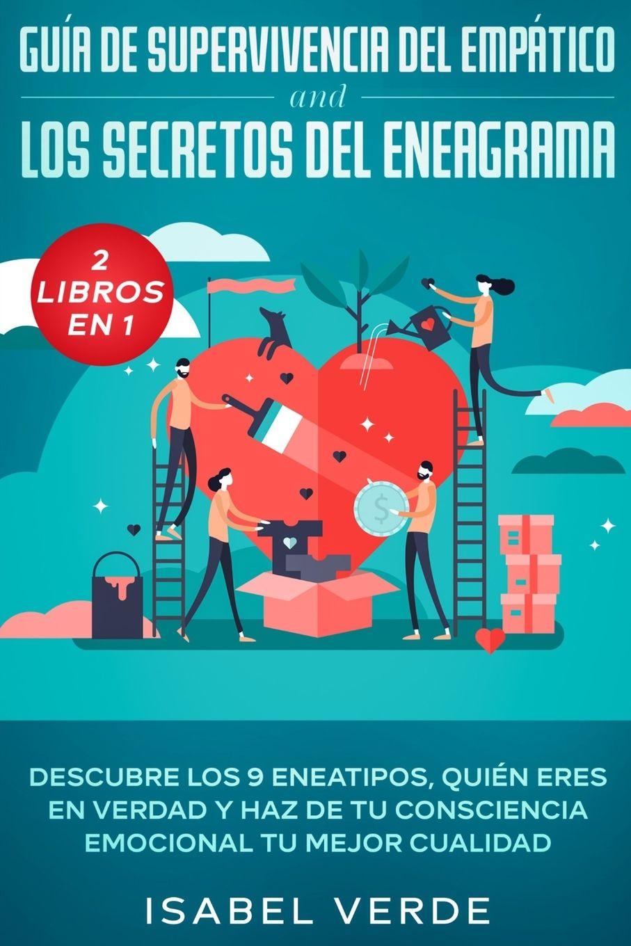 Vorderes Coverbild Guía de supervivencia del empático y los secretos del eneagrama 2 libros en 1