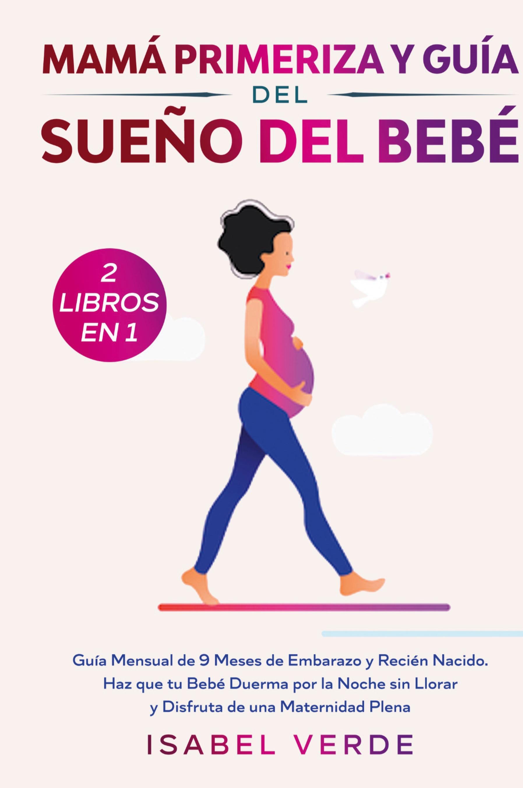 Vorderes Coverbild Mamá primeriza y guía del sueño del bebé- 2 libros en 1