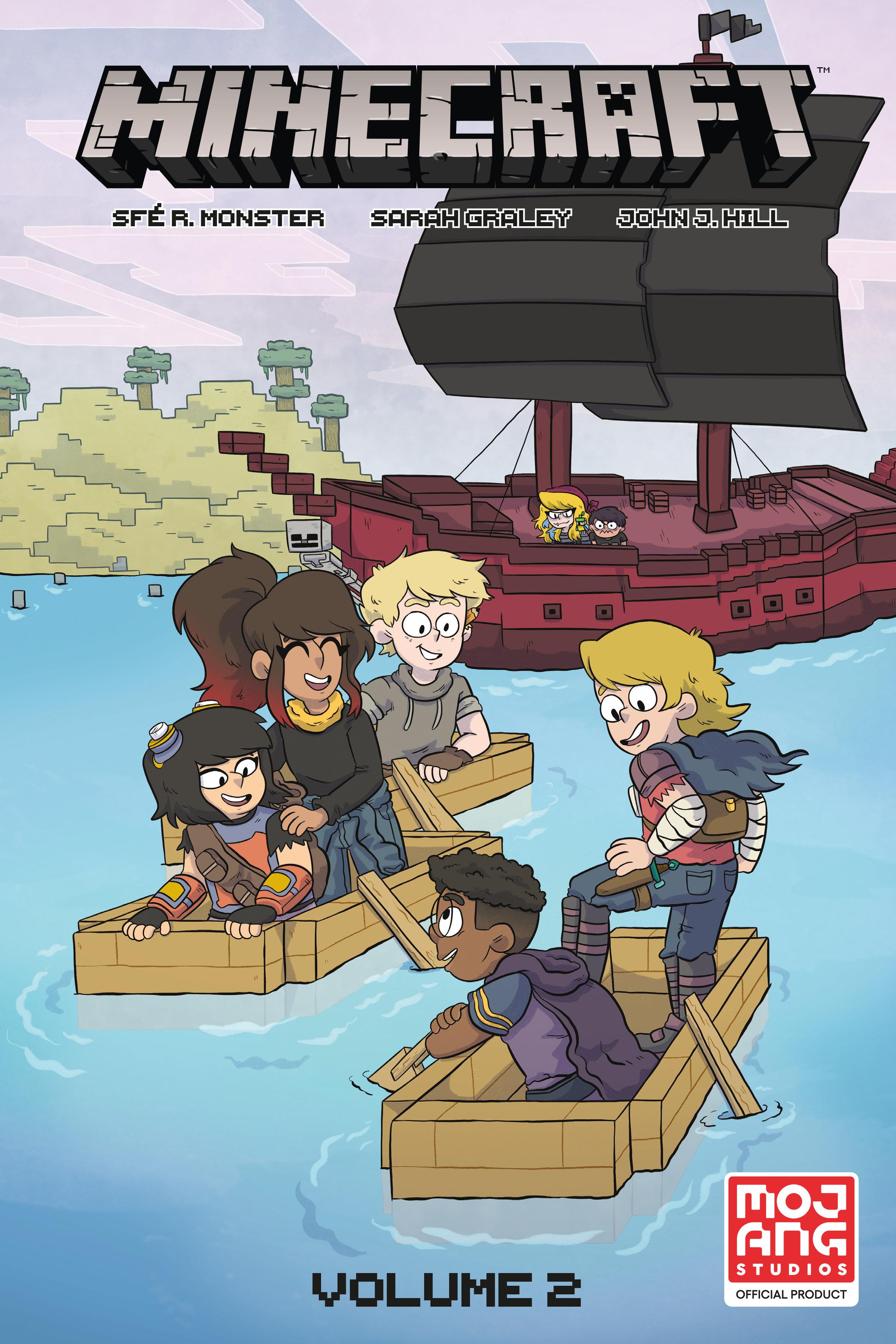 Vorderes Coverbild Minecraft Volume 2 (Graphic Novel)