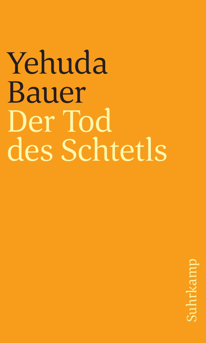 Vorderes Coverbild Der Tod des Schtetls