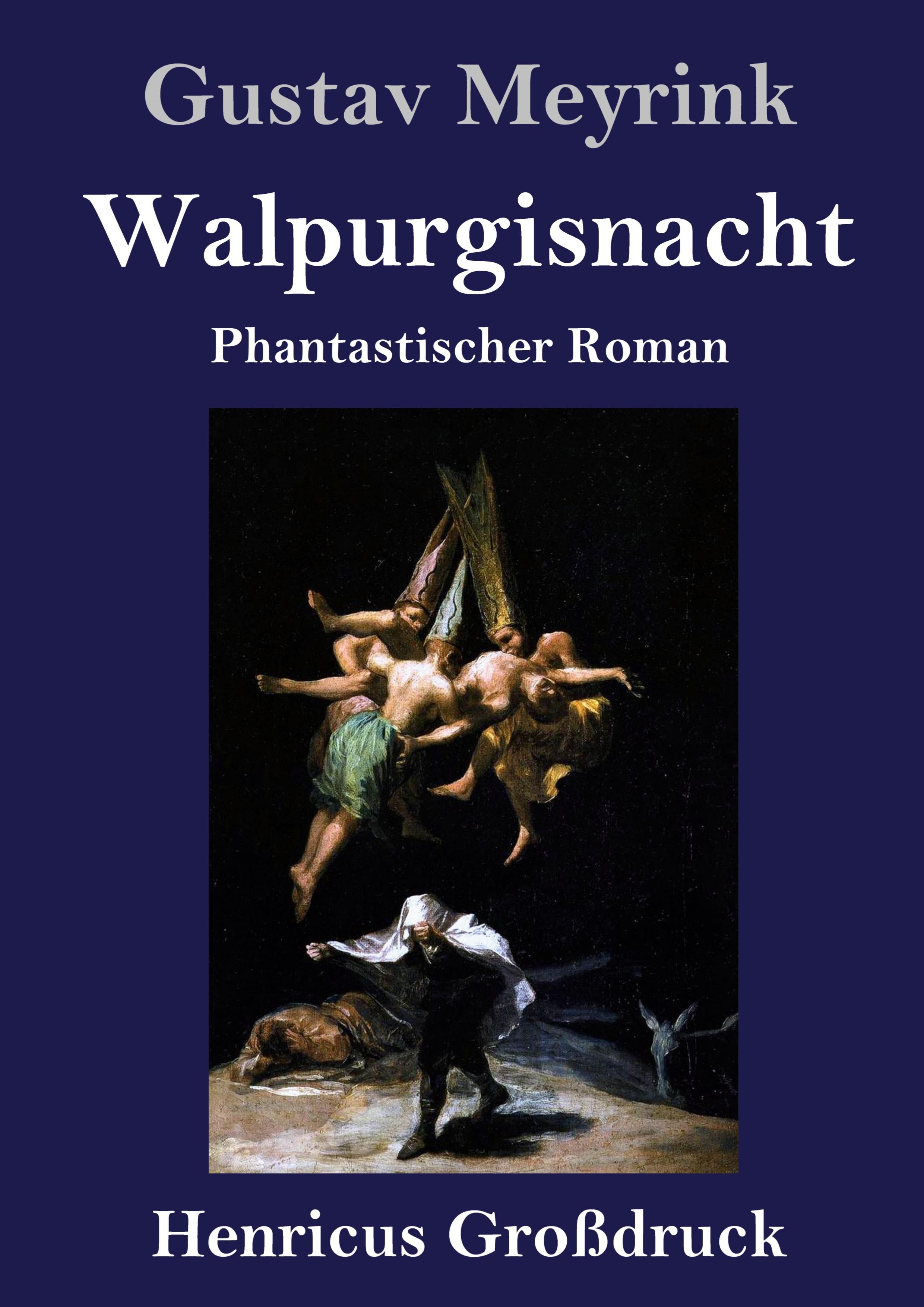 Vorderes Coverbild Walpurgisnacht / Der Golem (Großdruck)